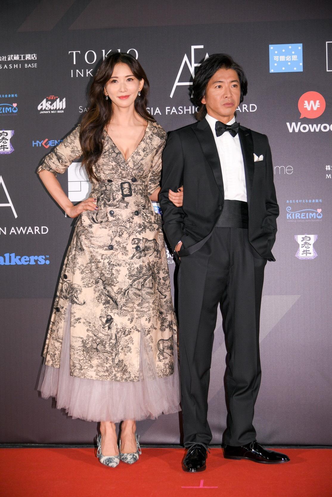 去年「ASIA FASHION AWARD」開場請來木村拓哉與林志玲一同走秀,讓人印象深刻。(三立提供)