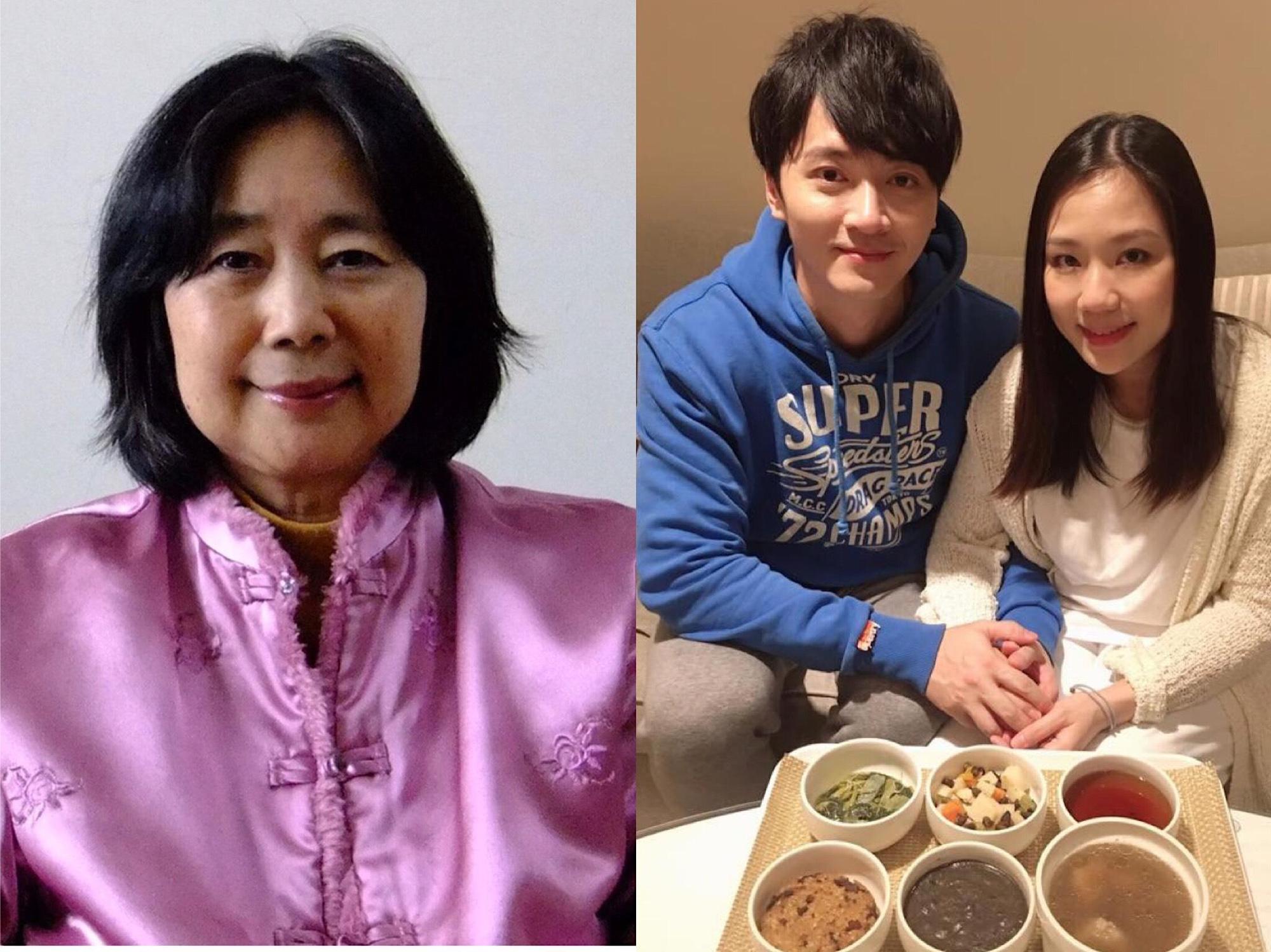 命理師江嘉葉認為馬俊麟與梁敏婷不會分手。（左圖江嘉葉提供／右圖翻攝自馬俊麟臉書）