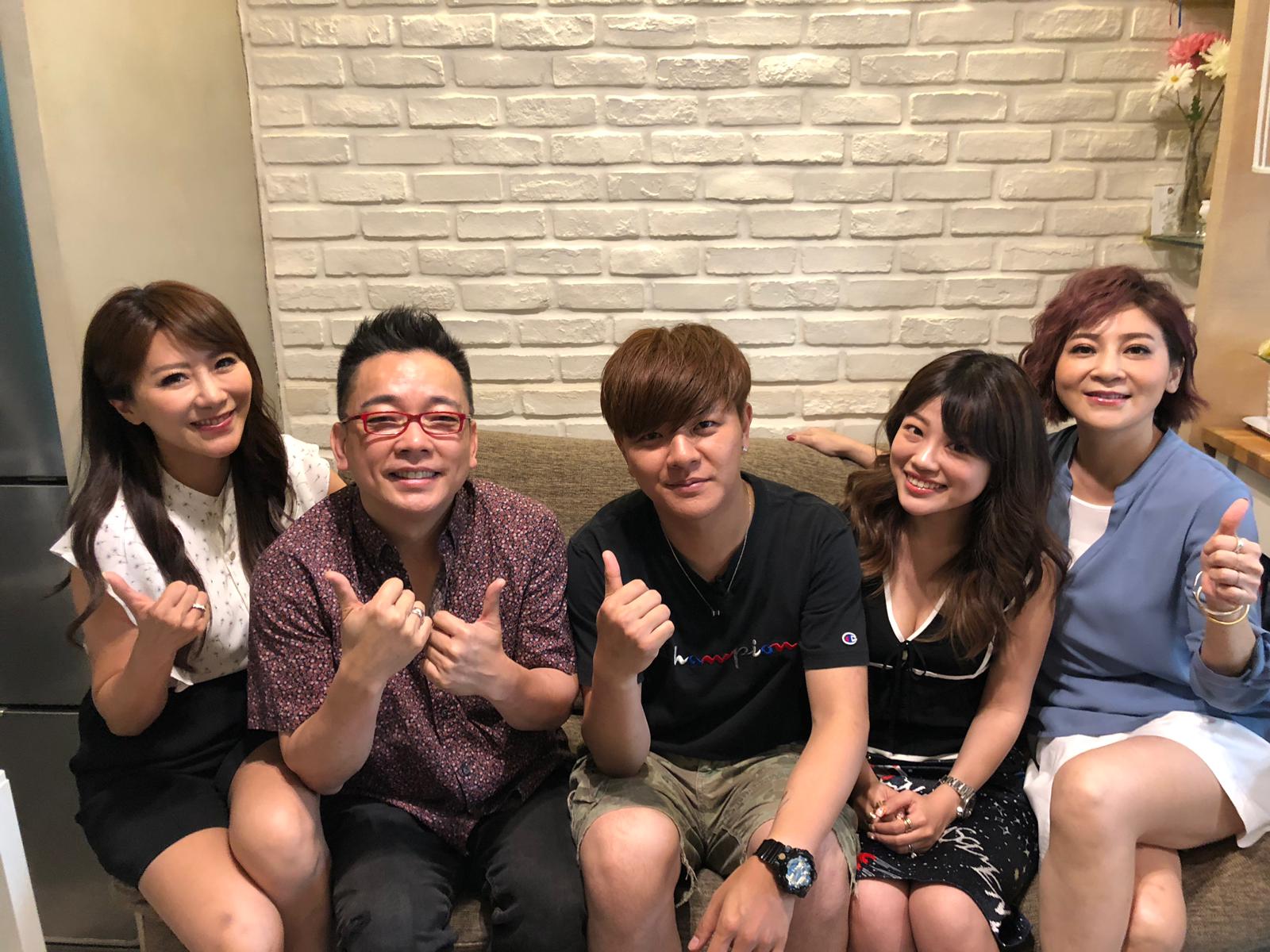 緯來《風水有關係》到曾治豪家中探訪，提供改善風水之道。（緯來提供）