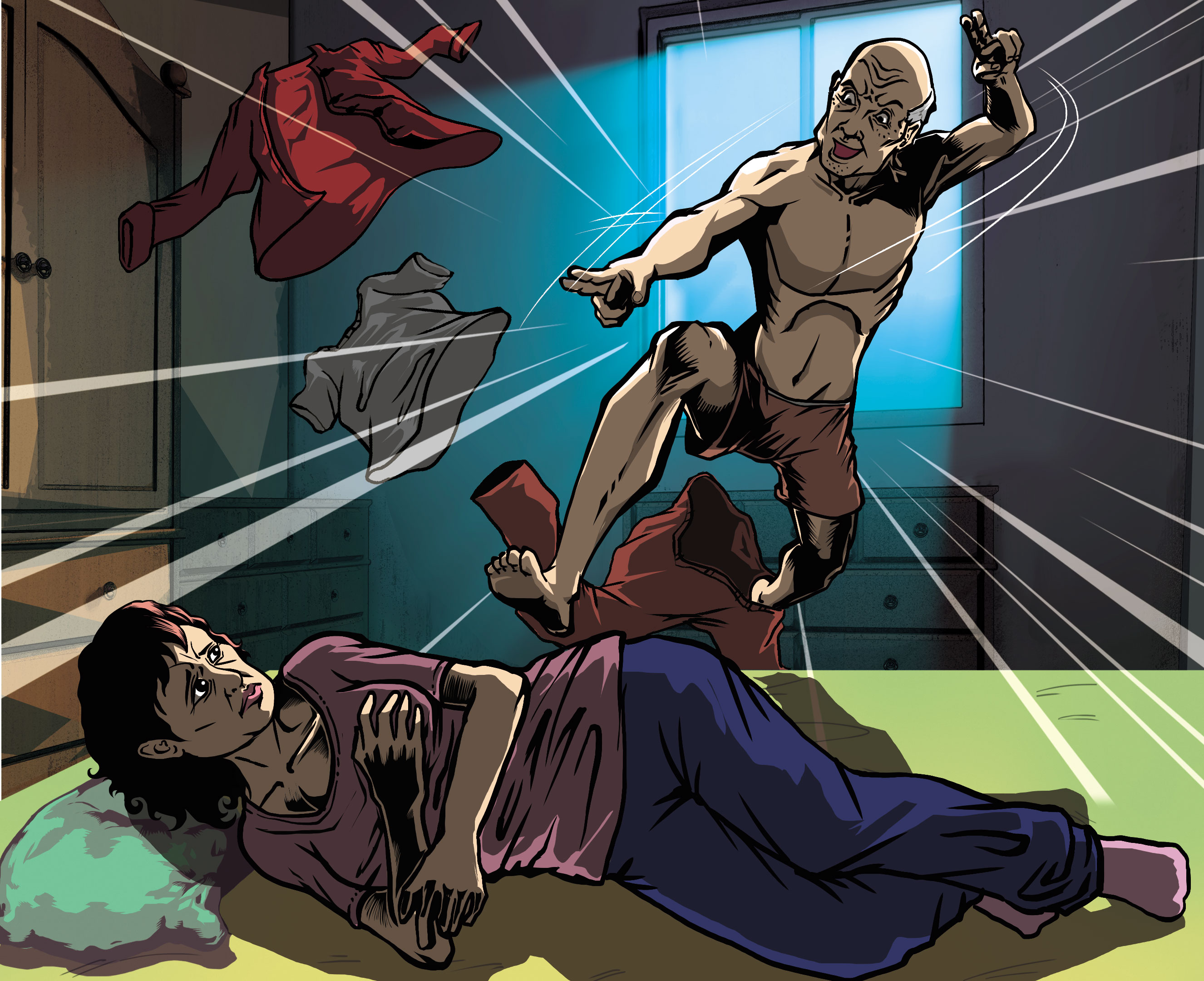 慈靈堂神壇壇主黃曜坤，被控假藉鬼神之說，以陰陽調和術，誘騙女信徒和他6度發生性關係。