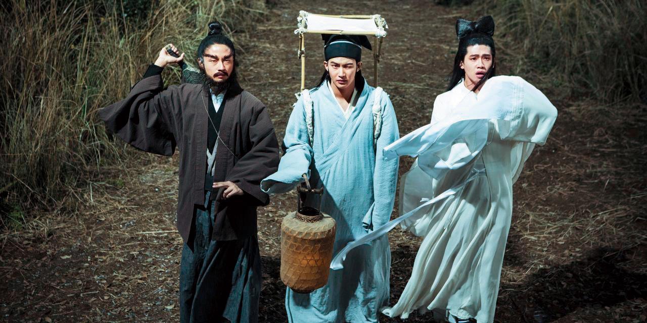 大鶴（左）在《切小金家的旅館》中十分搶戲，只要他出現幾乎都是亮點，但以喜劇演員身分得獎其實並不容易。