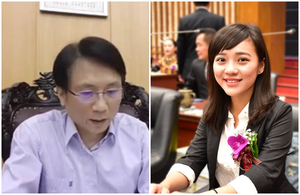 黃捷募集物資挺香港反送中運動，國民黨議員詹江村告發違反國安法。（翻攝自詹江村、黃捷粉絲專頁）