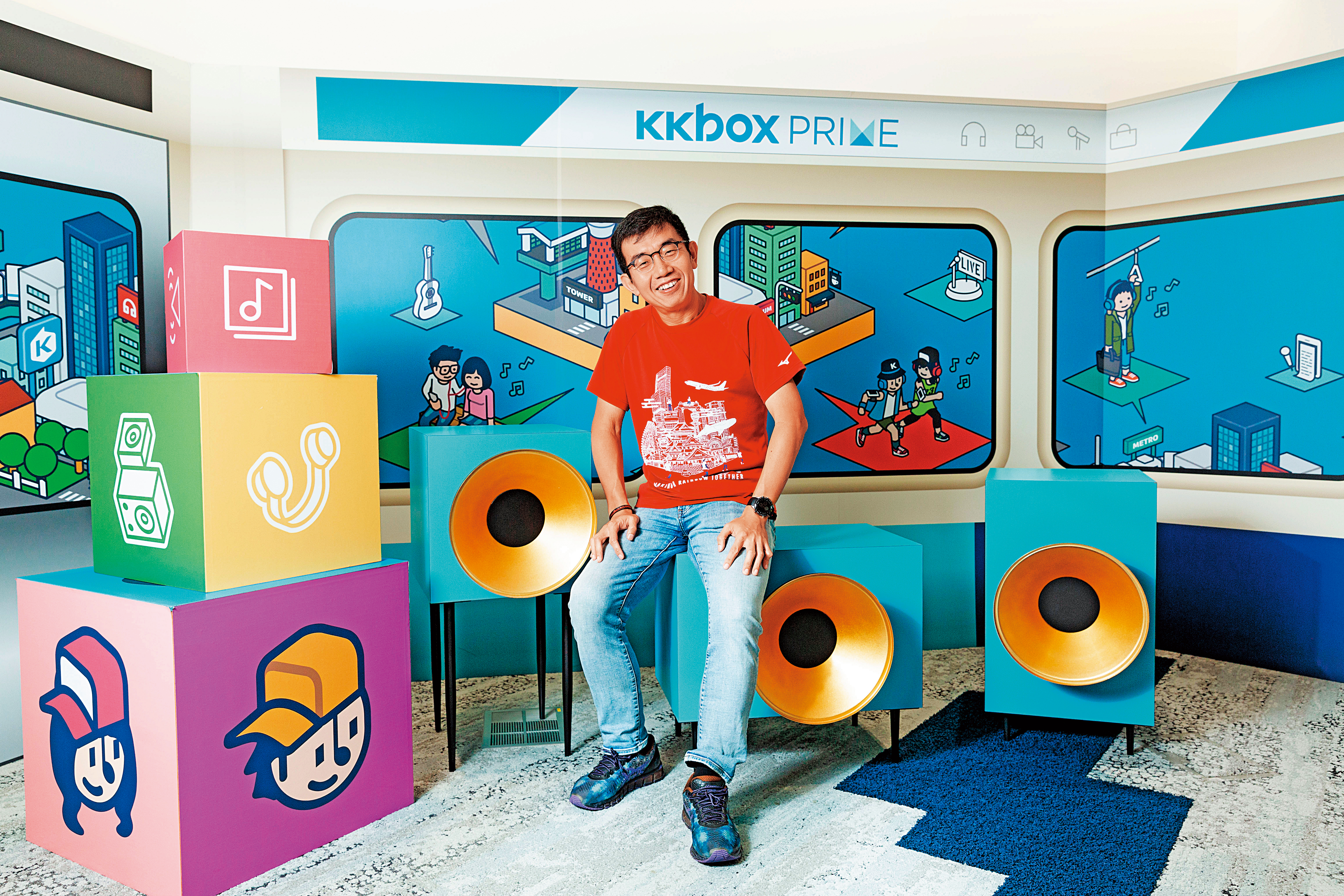 具工程師背景的李明哲是KKBOX創始員工，如今已做到總裁，他指出要從趨勢演變，思考如何設計產品。