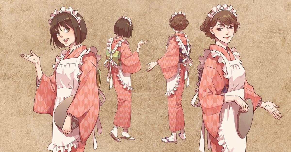AKRU特別繪製重要角色的全新立繪。（鹿言工作室提供）