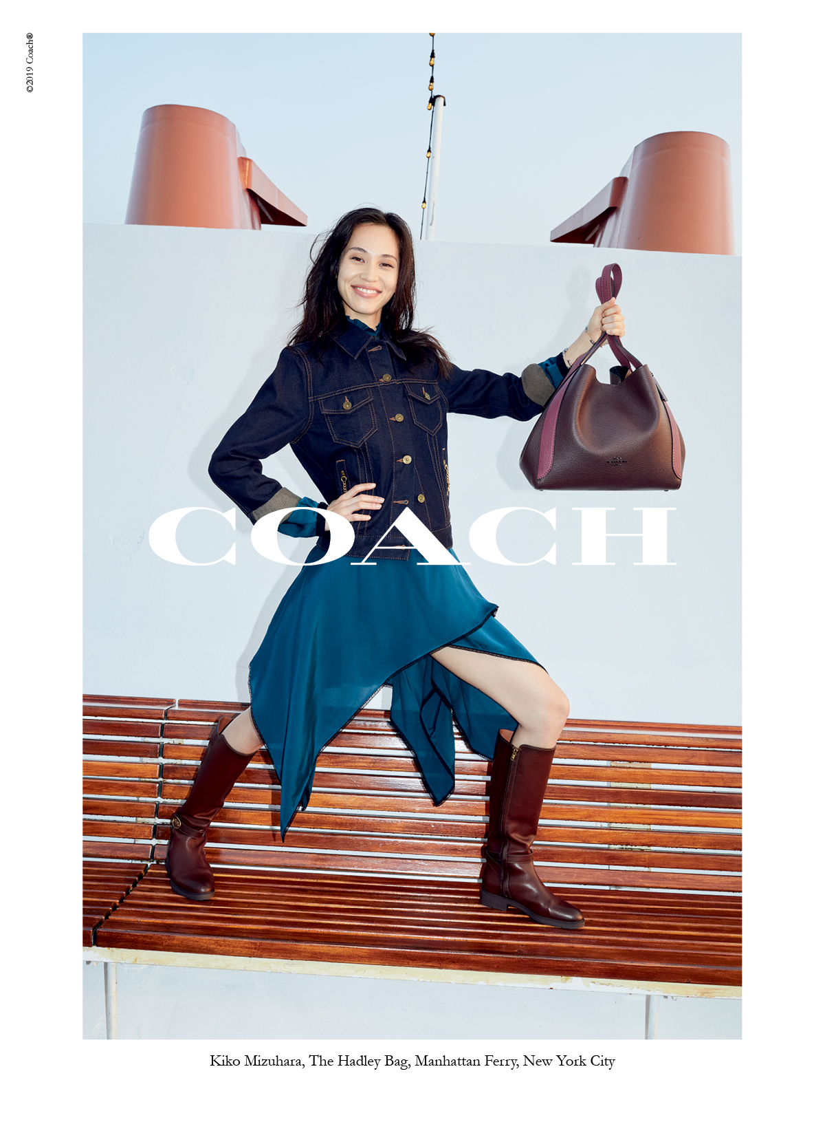 日星水原希子此次也同為COACH的代言人。（COACH提供）