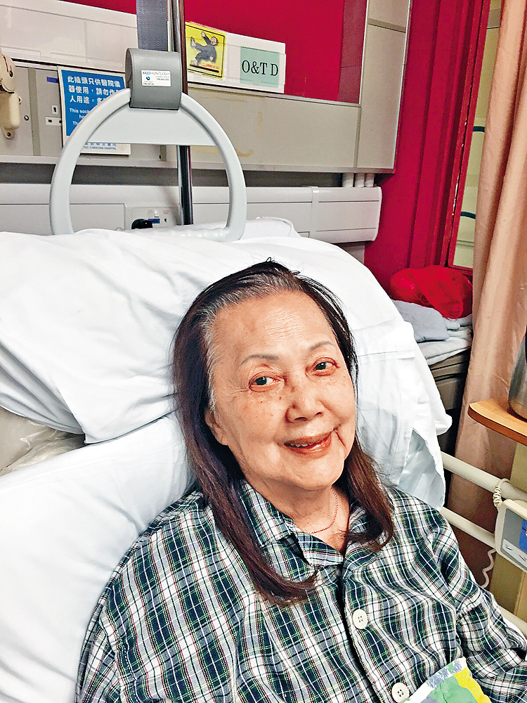 夏萍曾在家中摔傷，超過10個小時才被人發現送醫。（東方IC）