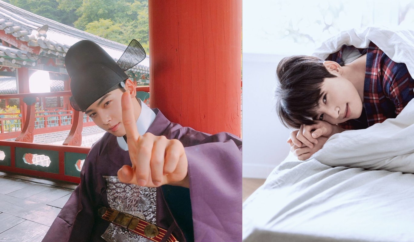 ASTRO成員車銀優將在台北舉辦首次個人粉絲見面會。（合成圖片，左為亞士傳媒提供，右圖翻攝車銀優IG）