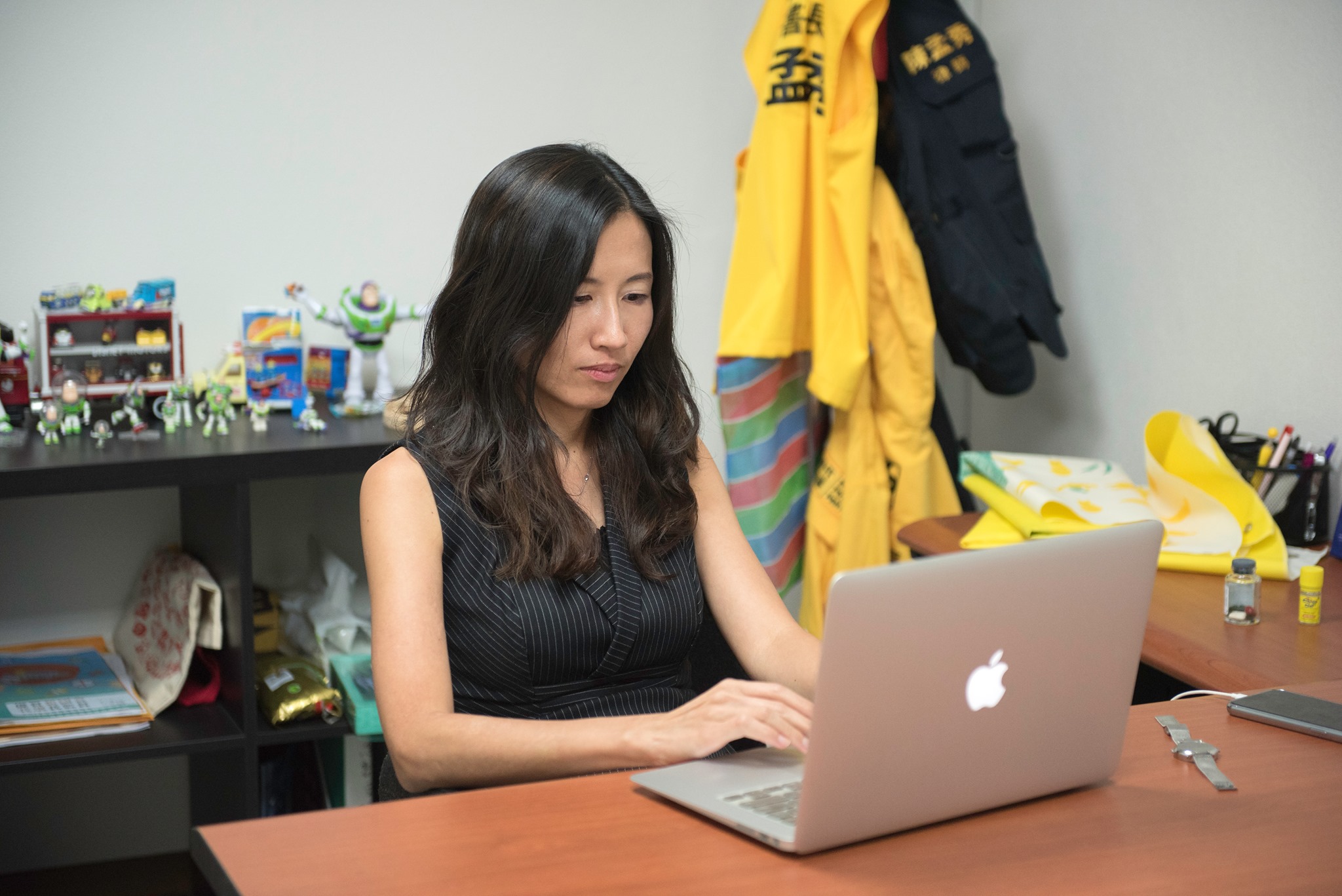 時代力量祕書長陳孟秀透過臉書表示，對邱顯智辭主席並不認同。（翻攝自陳孟秀臉書）