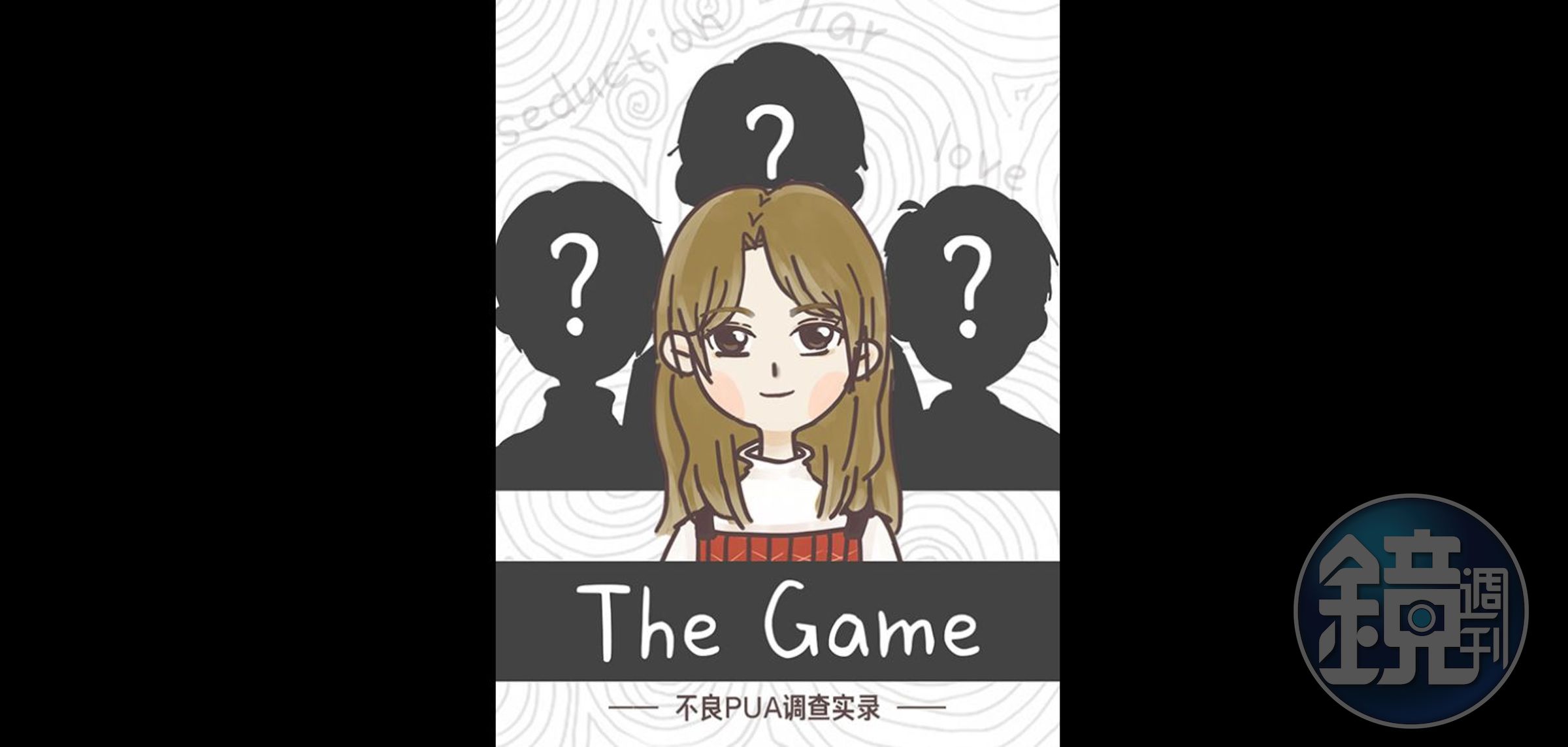 橙光平台上的遊戲《不良 PUA 調查實錄》。