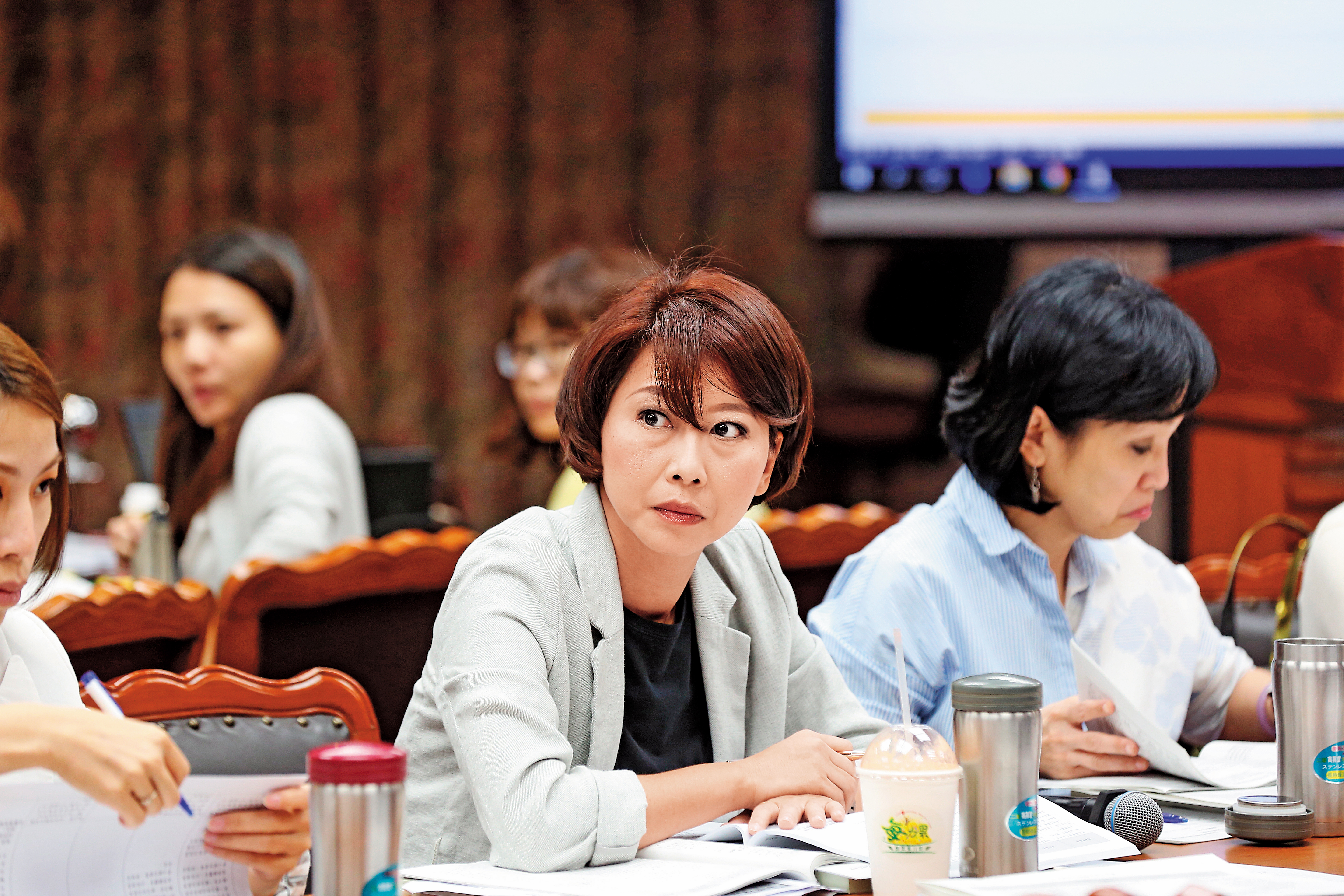 立委陳亭妃(圖)痛斥外交部在爆發戴姓官員性騷擾女同事案件後,涉嫌包庇。