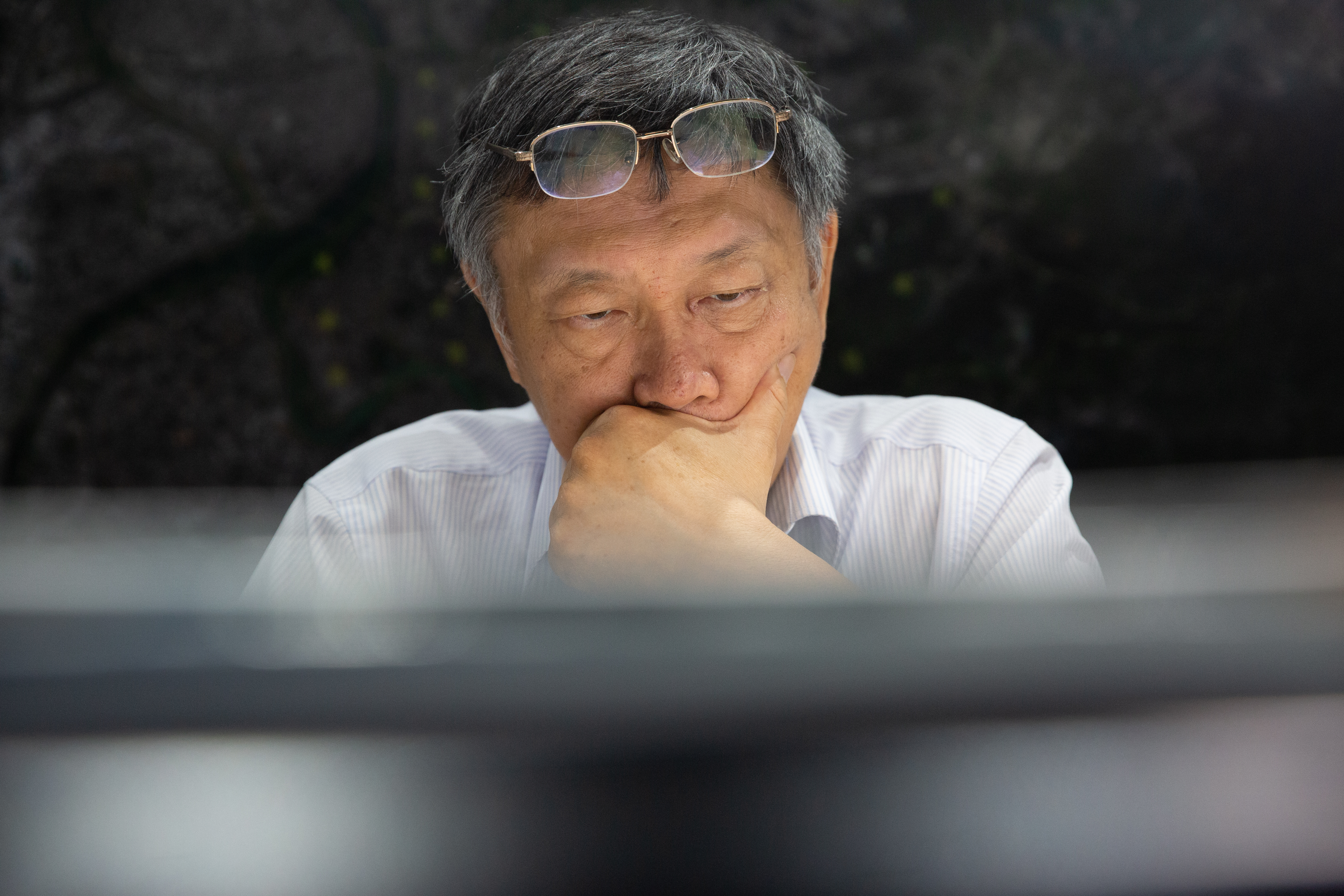 訪談中很明顯可以發現，柯文哲對李登輝很推崇，也很樂於分享2人密切互動的經驗，甚至有一種未來可以超越政治前賢的渴望。