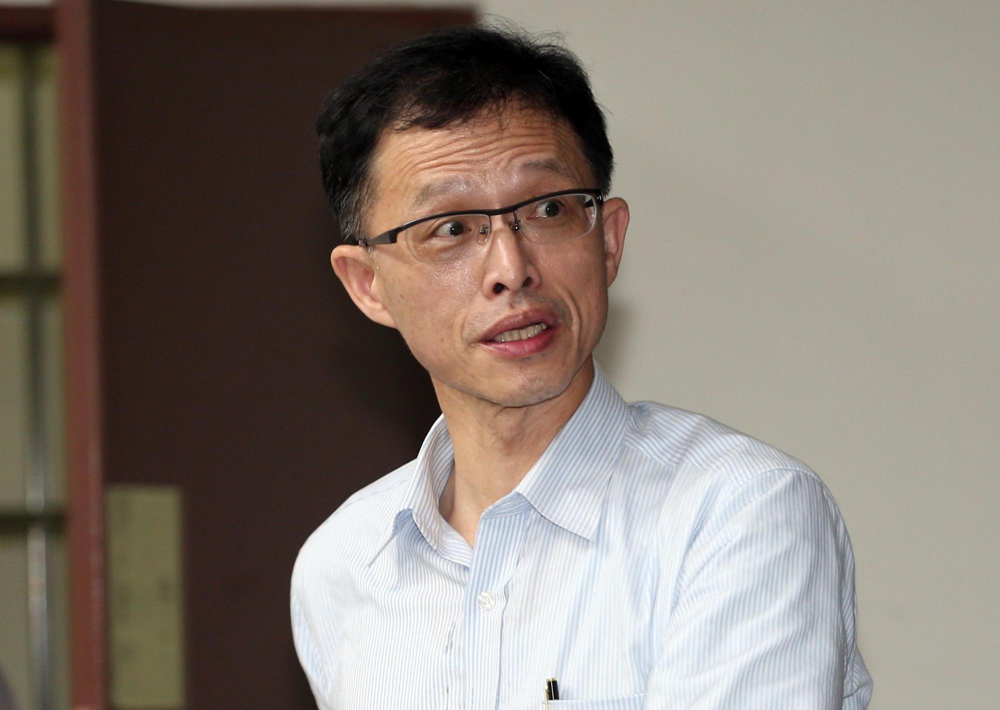 榮化（李長榮化工）在2007年轉投資的福聚太陽能早在2015年就宣布破產，圖為當時擔任榮化董事長的李謀偉。（東方IC）
