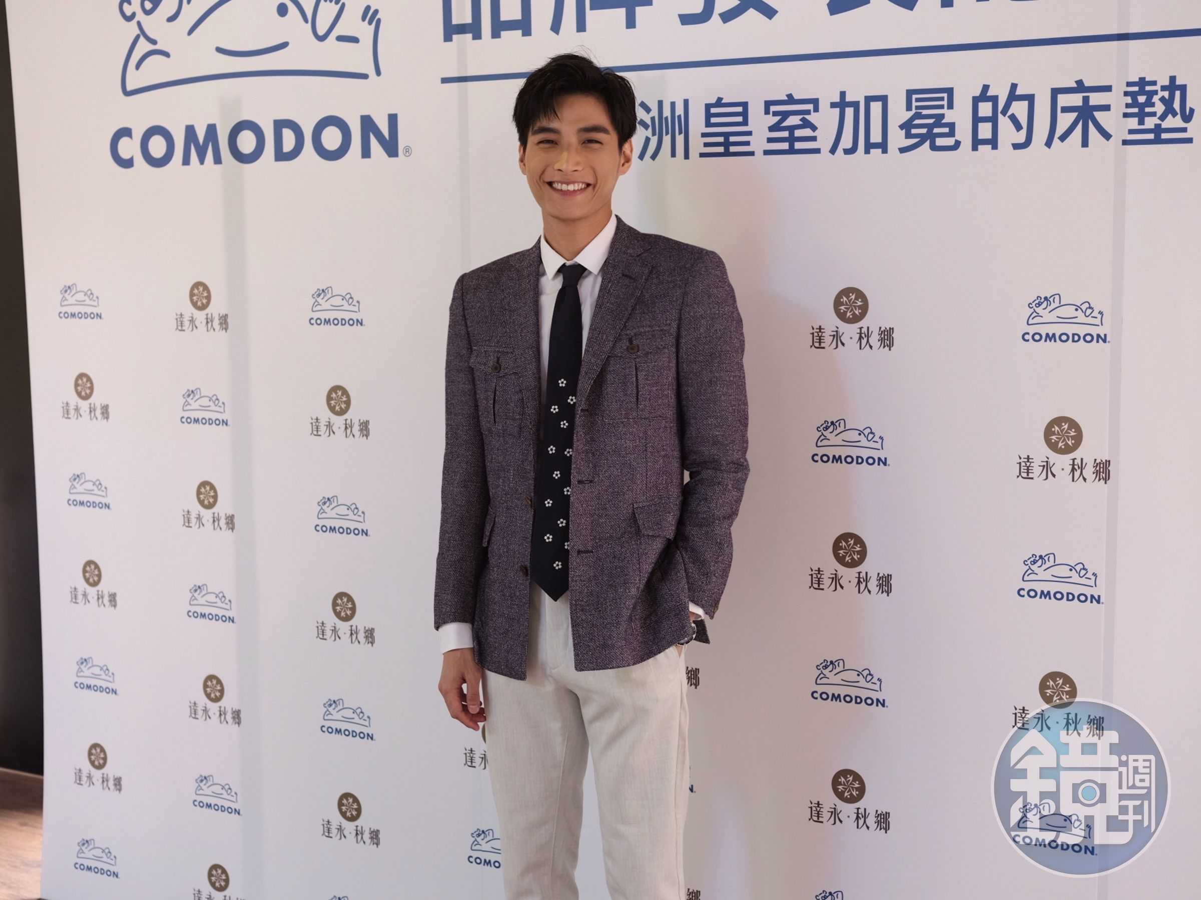 陳彥名自認是馬子狗，會以女朋友為優先。（馬棋朵提供）