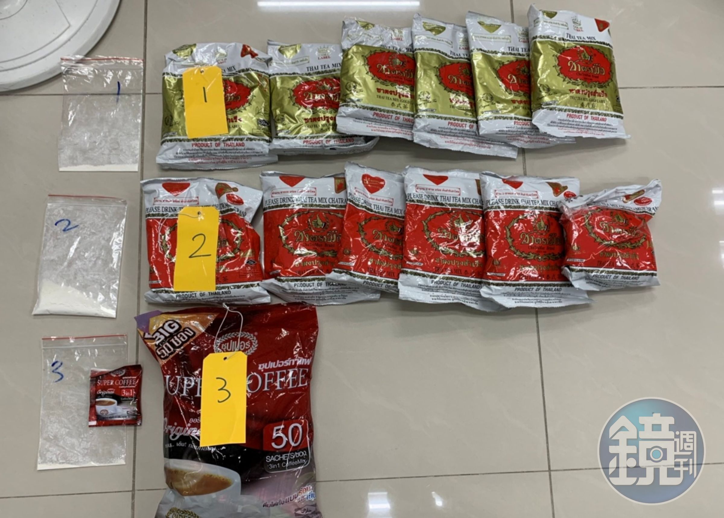刑事局查獲毒品集團走私海洛英。（翻攝畫面）
