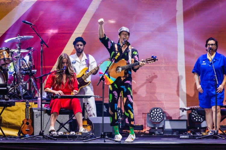 今年傑森瑪耶茲來台開唱與KKBOX Prime異業合作，成功將會員導入。（KKBOX提供）