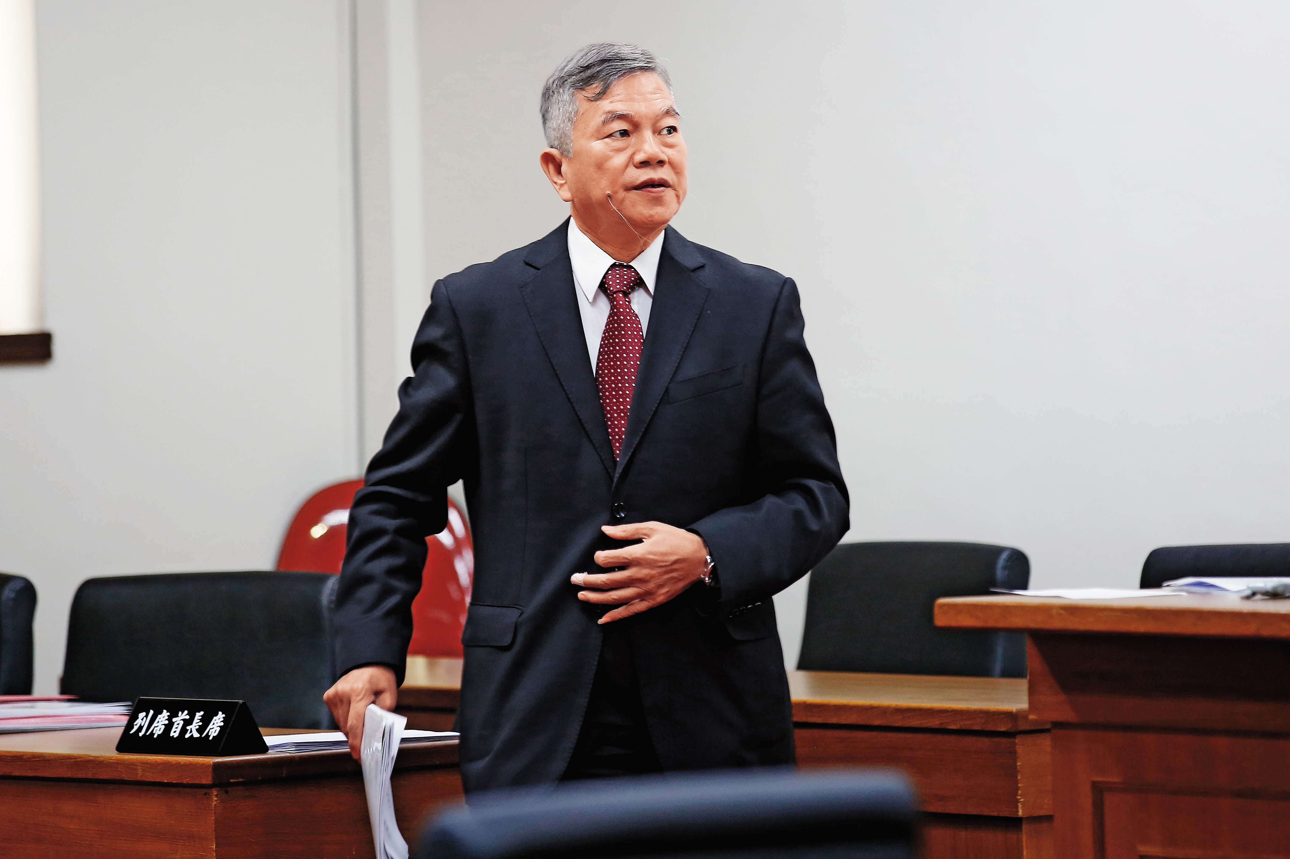 現任經濟部長沈榮津（圖）是沈文強的叔叔。