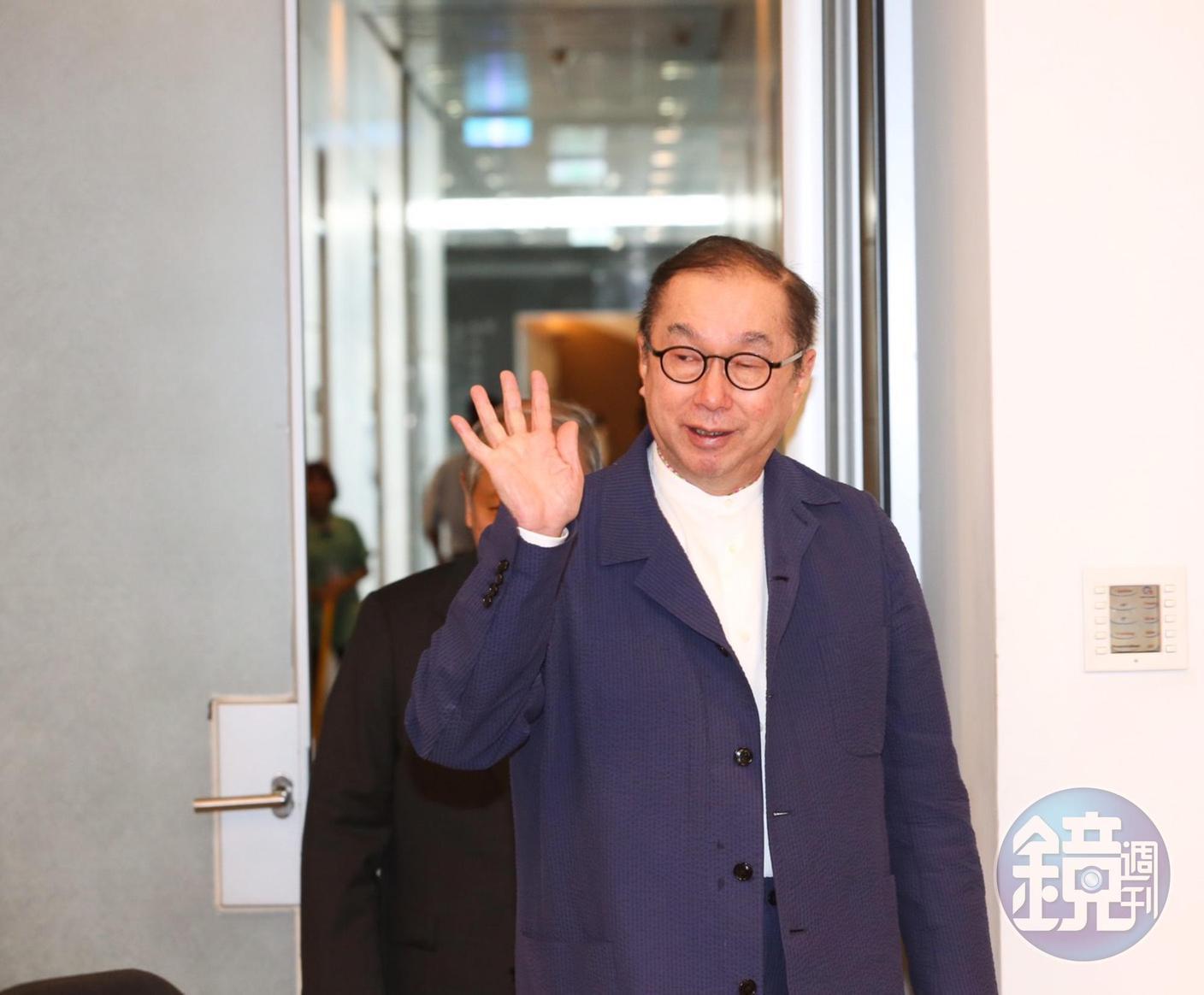 中美貿易戰持續燒，廣達電腦林百里首度鬆口。
