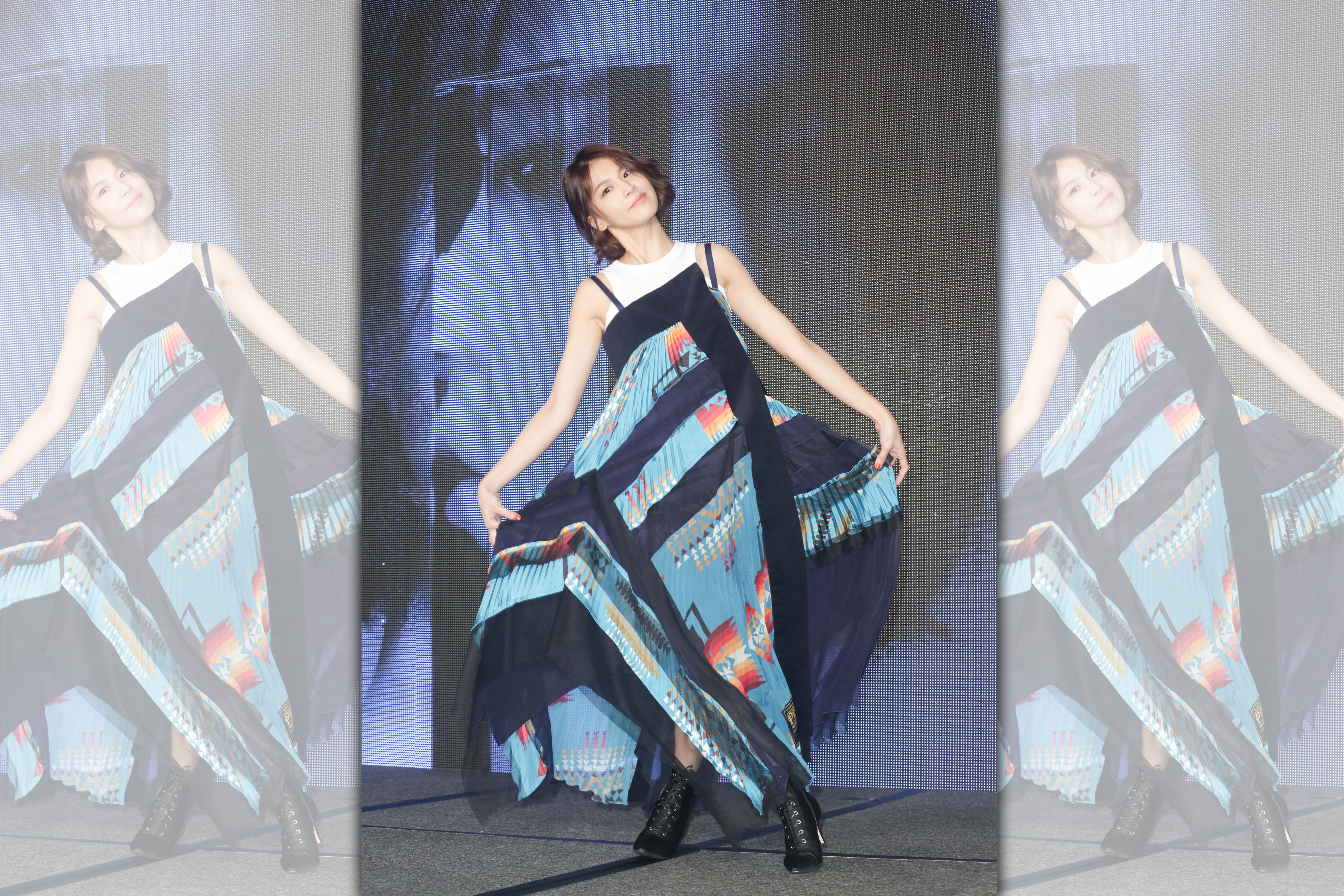 曾沛慈為新專輯《謎之音》宣傳，心情超HIGH。