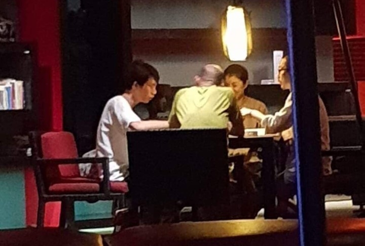 打麻將畫面曝光後，韓國瑜從昨日開始就身陷「麻將謊言」。（翻攝自林智鴻臉書）