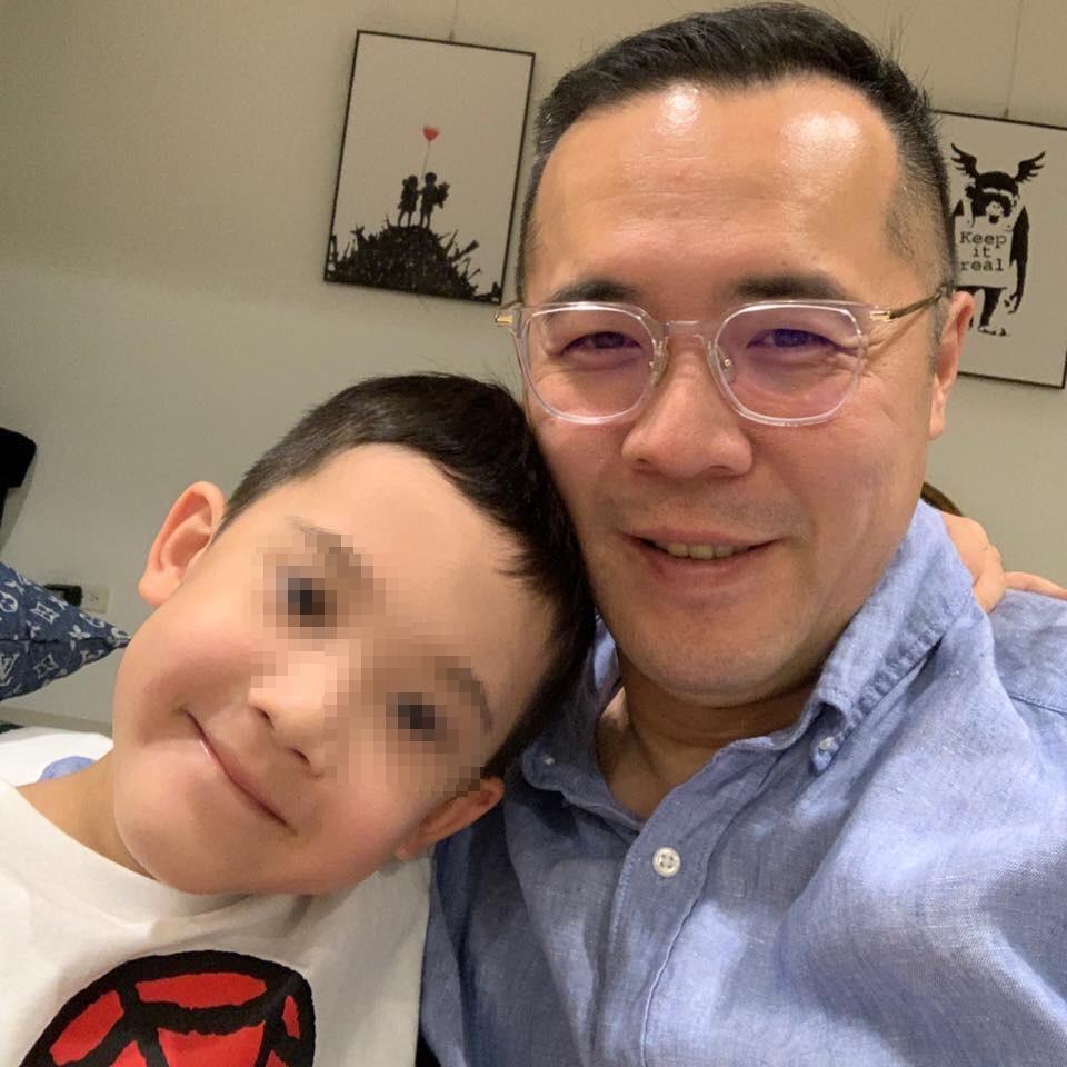 趙元同相當疼愛兒子Anderson。(翻攝趙元同臉書)