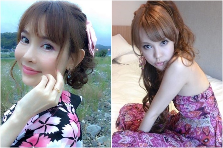 上原櫻離婚後轉行當部落客，近日傳出疑似濫用藥物過度服用安眠藥。（翻攝自日本雅虎）