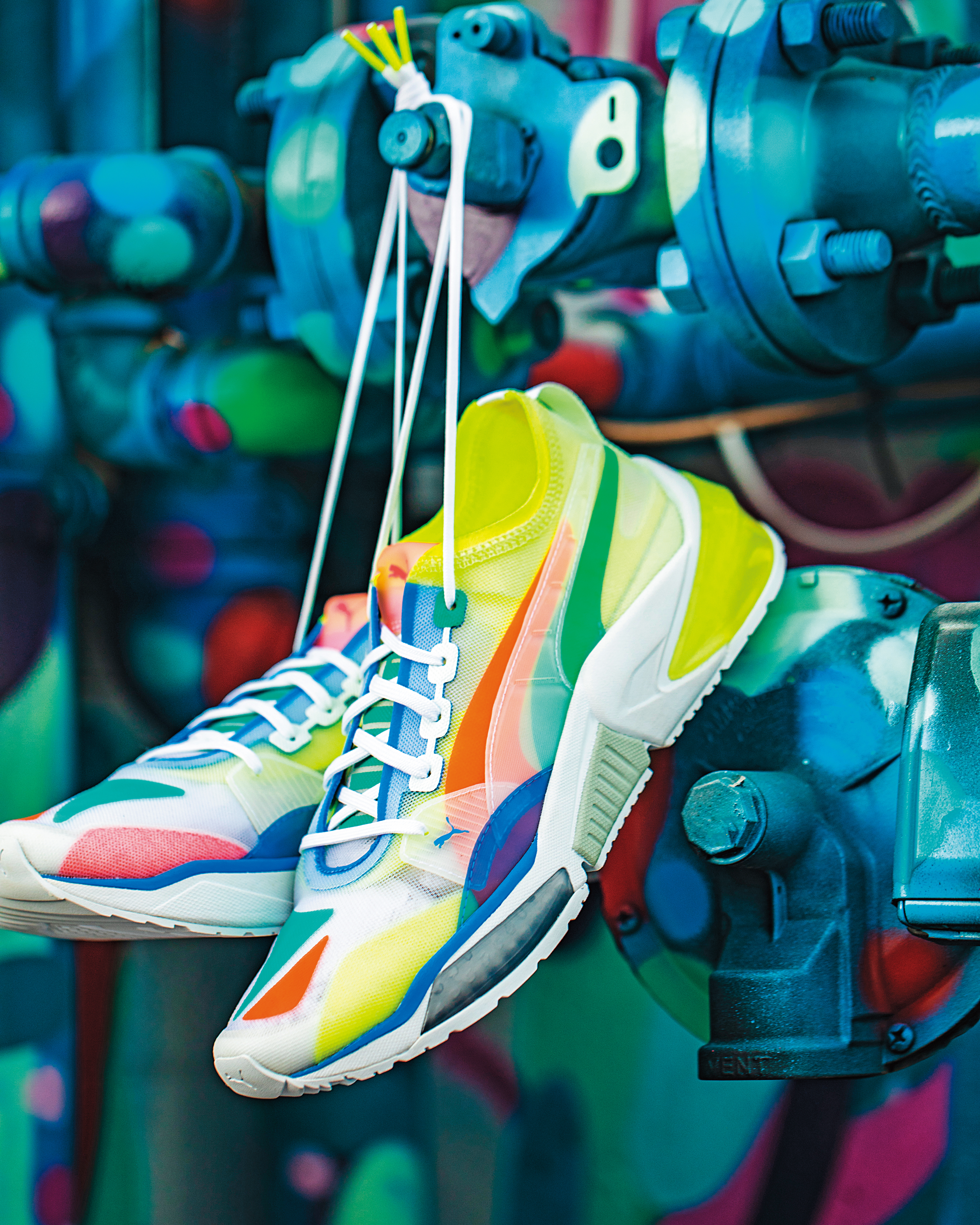 PUMA LQDCELL Optic Sheer運動鞋，NT$3,980（PUMA提供）