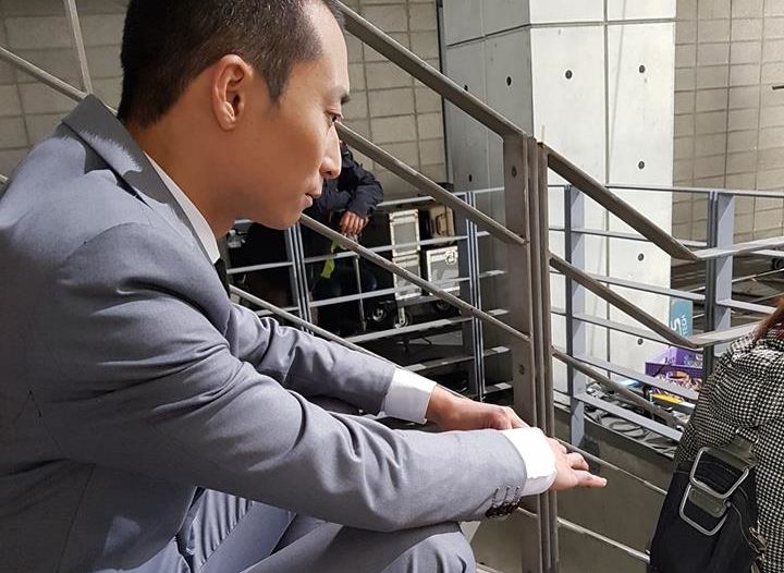 浩子於臉書po文向神「貪心」要求再多給一個願望，「請祢保佑香港，謝謝祢謝謝。」（翻攝自浩子臉書）