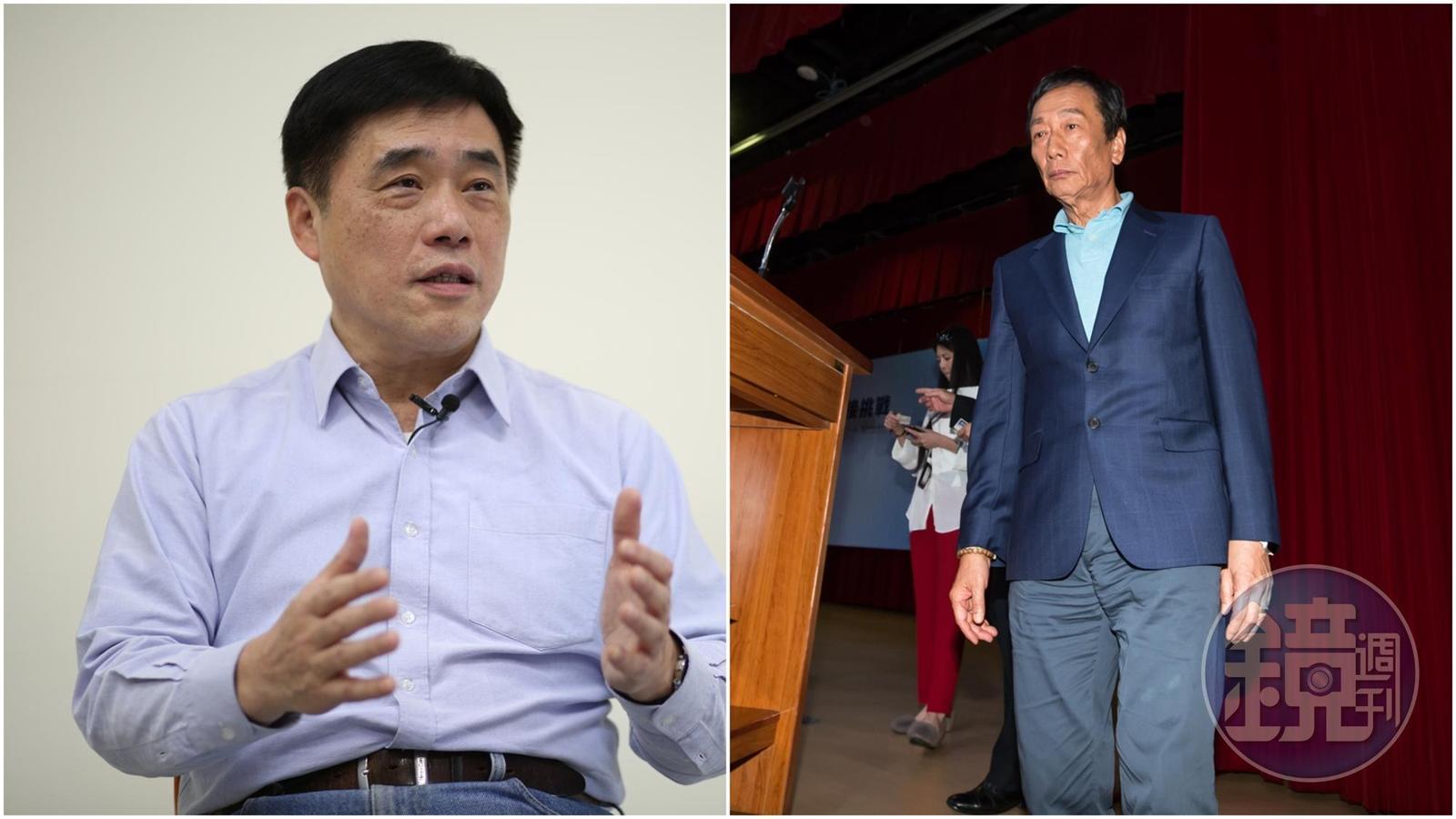 郝龍斌證實和郭台銘見面,並透露透過幕僚安排「吳郭會」。