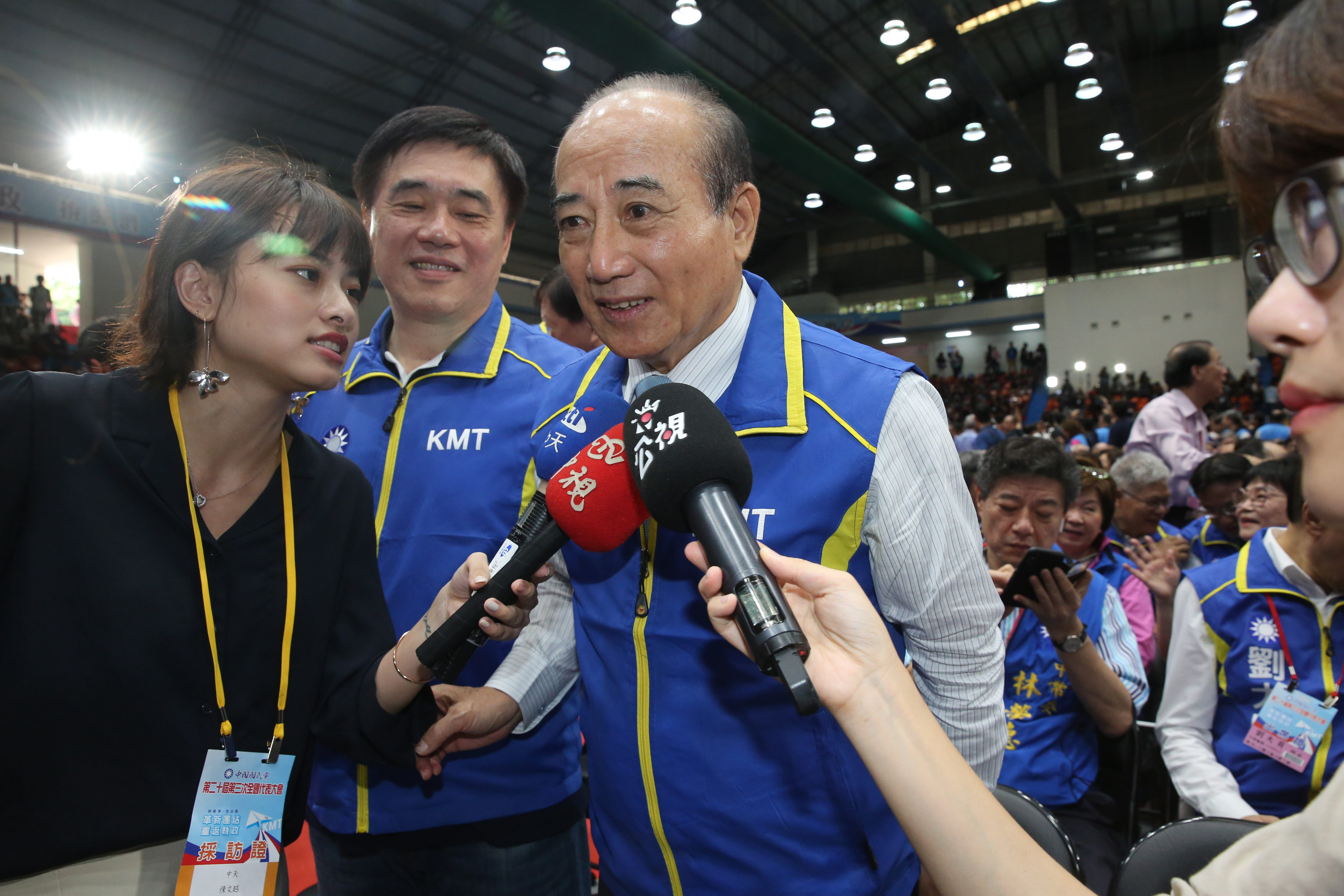 王金平稱怕高鐵會誤點，18日不會去桃園巨蛋，導致「郭柯王」合體破局。（本刊資料照）