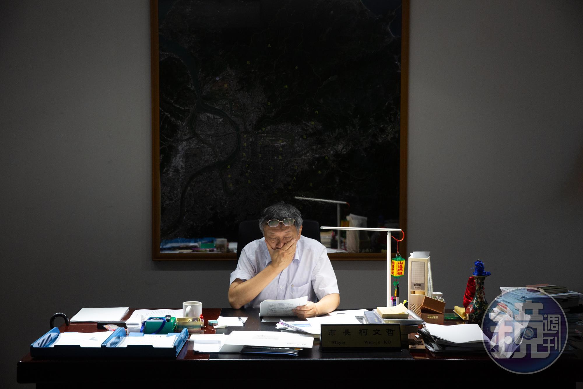 隨著王金平表態不出席，「桃園三結義」已確定提前破局，加上郭台銘出席機率低，最終可能只剩柯文哲（圖）一人獨自出席。