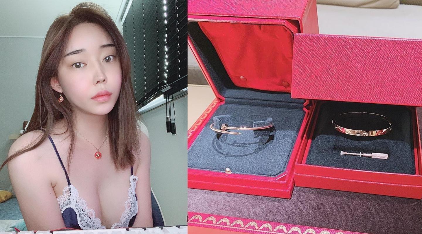 網美常在IG分享美照與名牌包。（合成自花子IG）