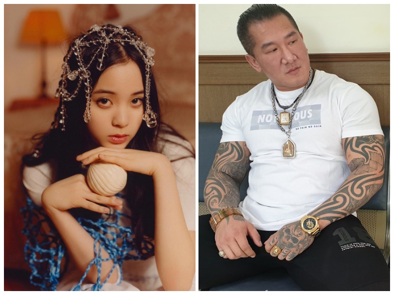 歐陽娜娜發文愛中國，讓館長爆氣發文「台灣人臉被你丟光光，良心被人民幣遮住了？」（翻攝自歐陽娜娜、館長粉絲專頁）