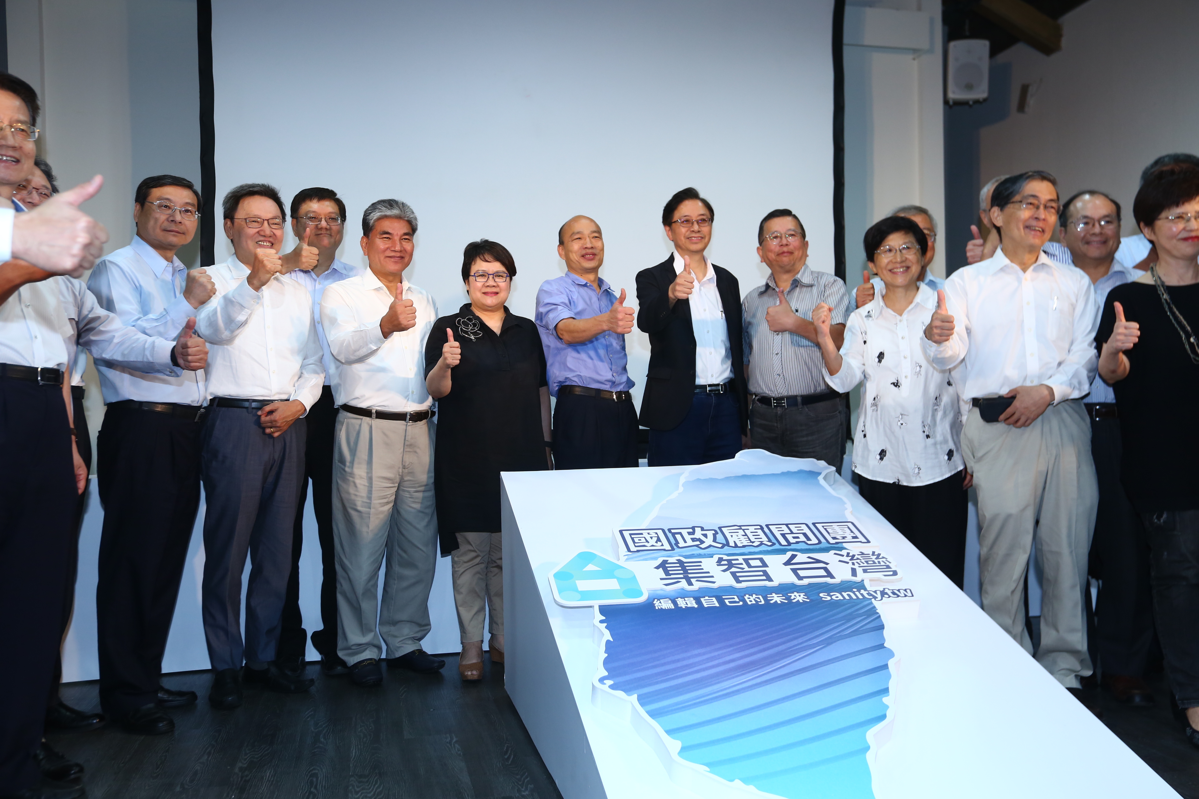 韓國瑜表示，顧問團都是國家各領域的菁英組成。