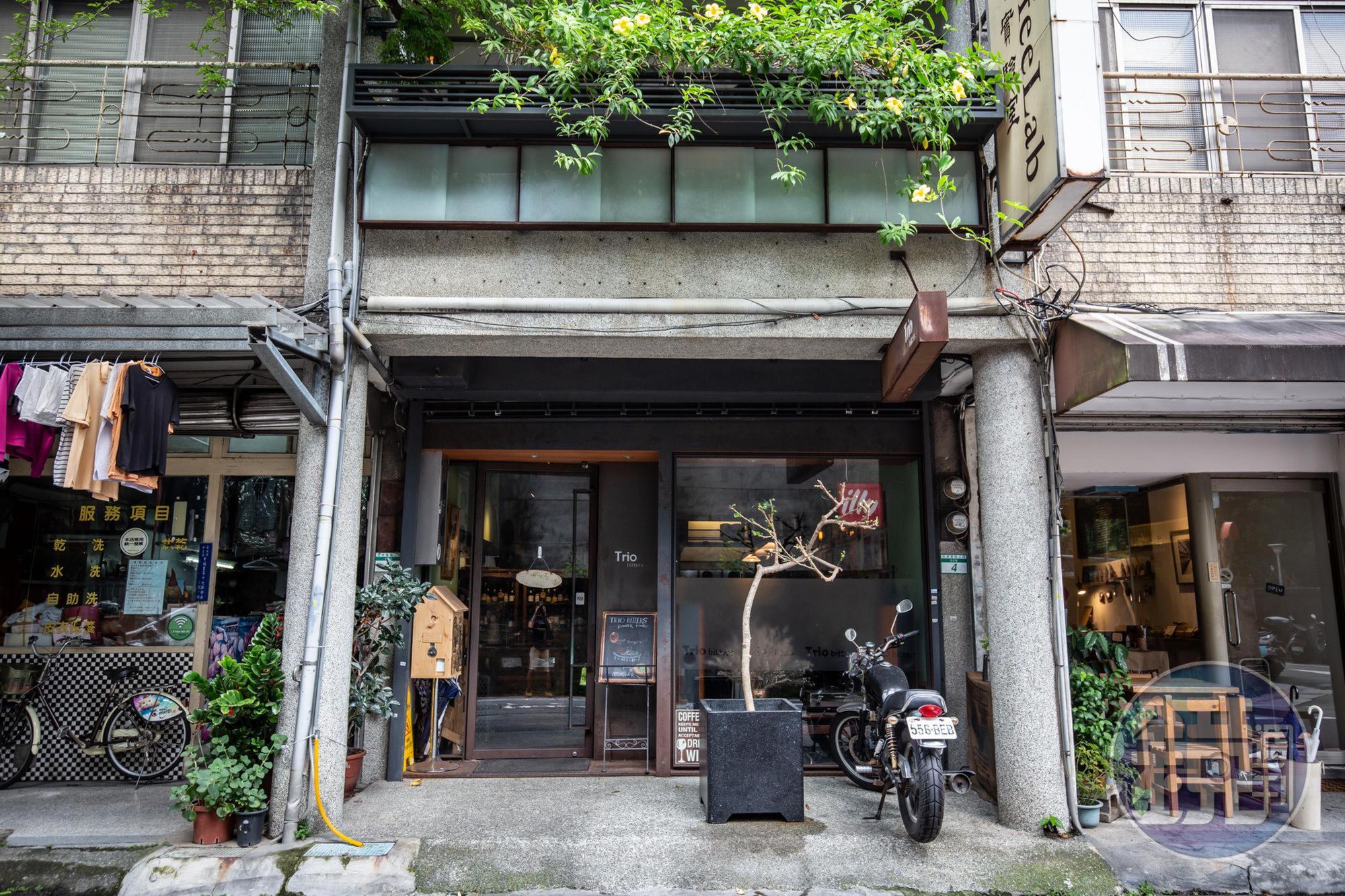 王靈安旗下有3間知名酒吧「Trio」「Trio café 」「Trio Bitters」,圖為「Trio Bitters」。