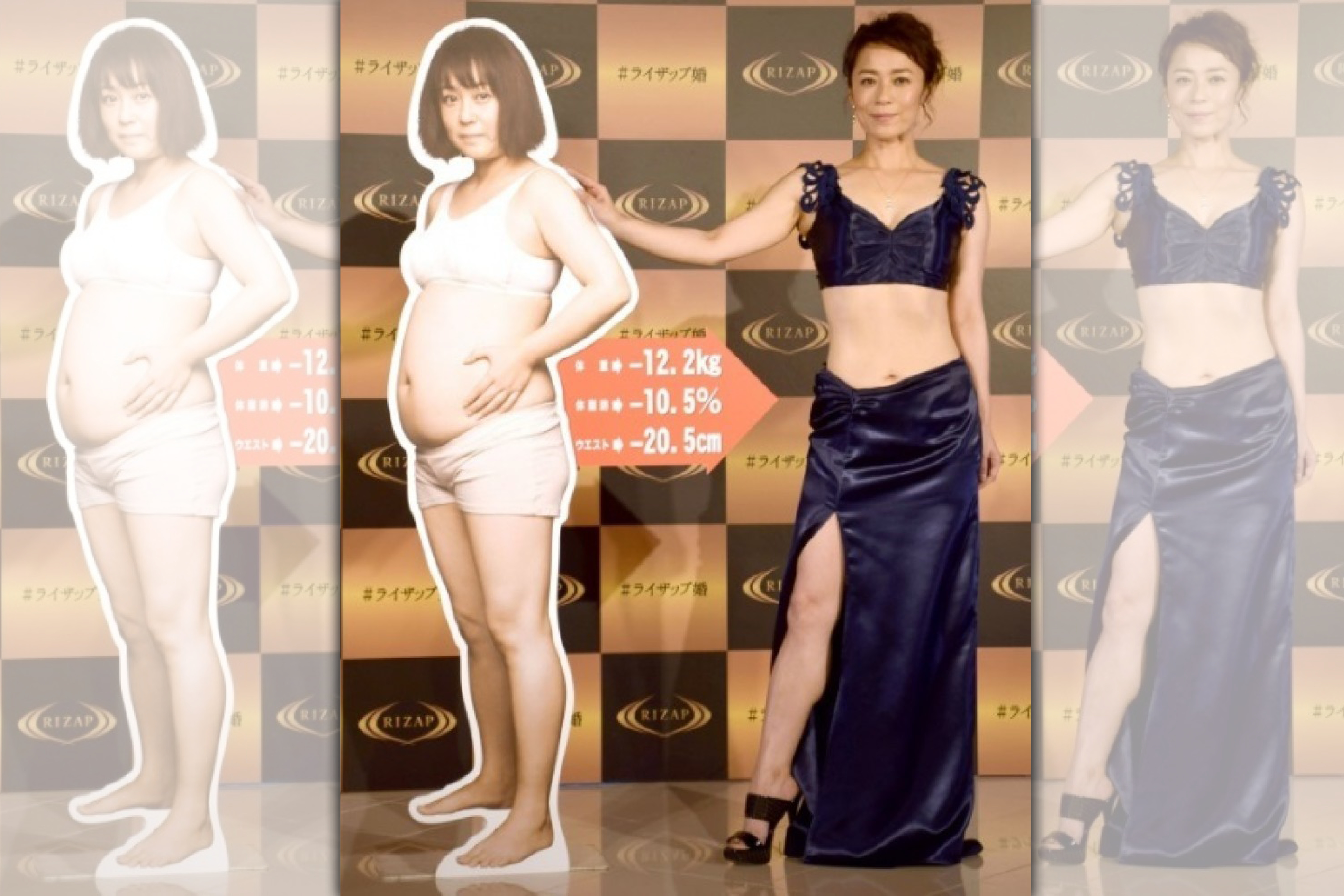 佐藤仁美去年成功瘦身12公斤，自爆曾因身材肥胖遭男友嫌棄。（翻攝自日本雅虎）