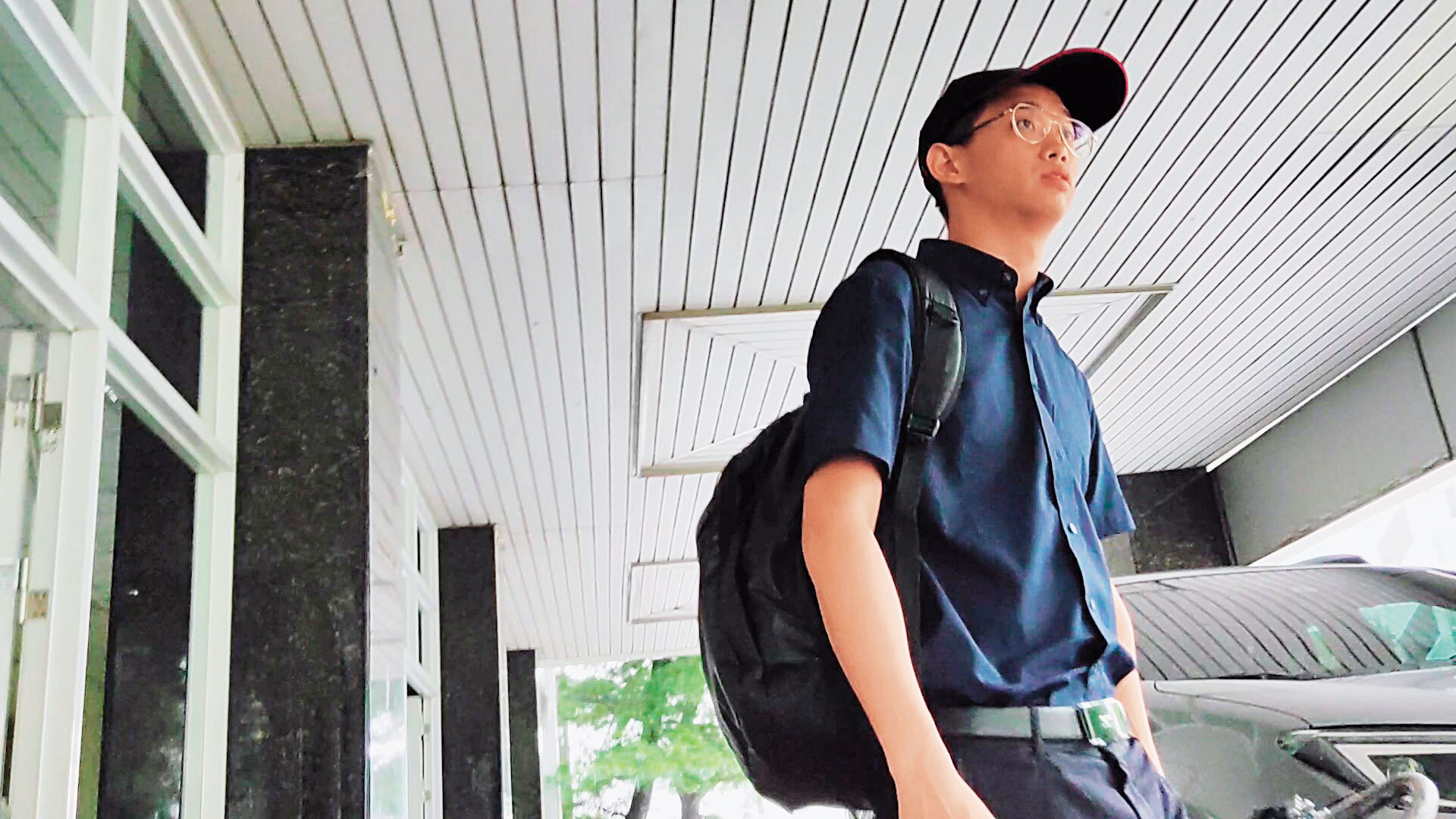 楊正（圖）遭控在父親楊敏華庇蔭下，2年半就取得學士、碩士學位。