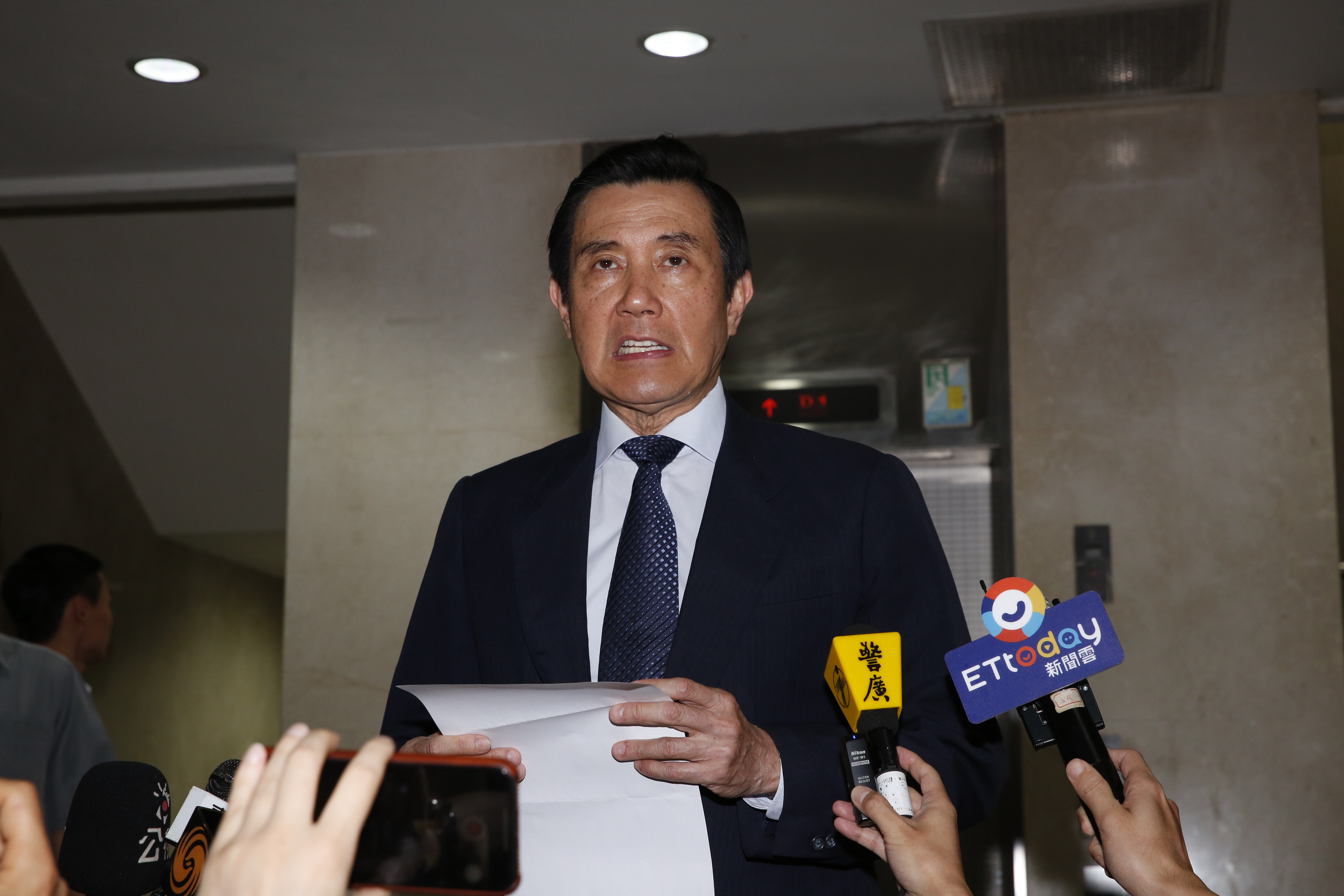 國民黨近日在臉書連載總統蔡英文的「亂政回顧」，結果卻將前總統馬英九（圖）名字打錯。（本刊資料照）