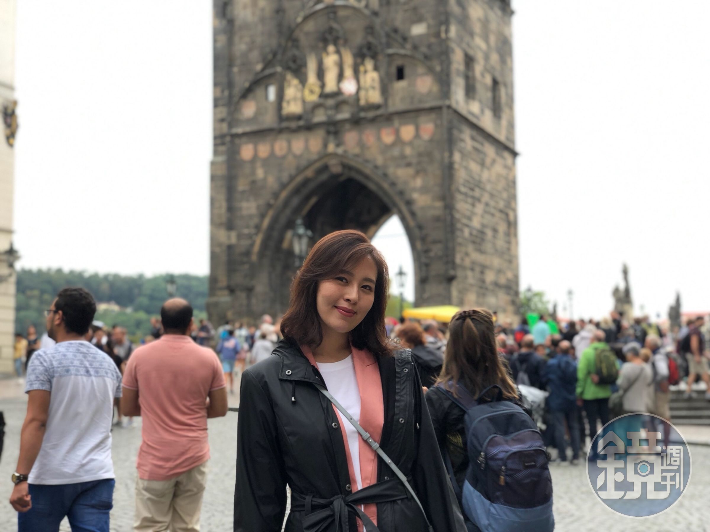 愛到世界各地旅遊的劉品言，從小就常跟媽媽出差，自己也出國讀書，培養了獨立能力。（劉品言提供）