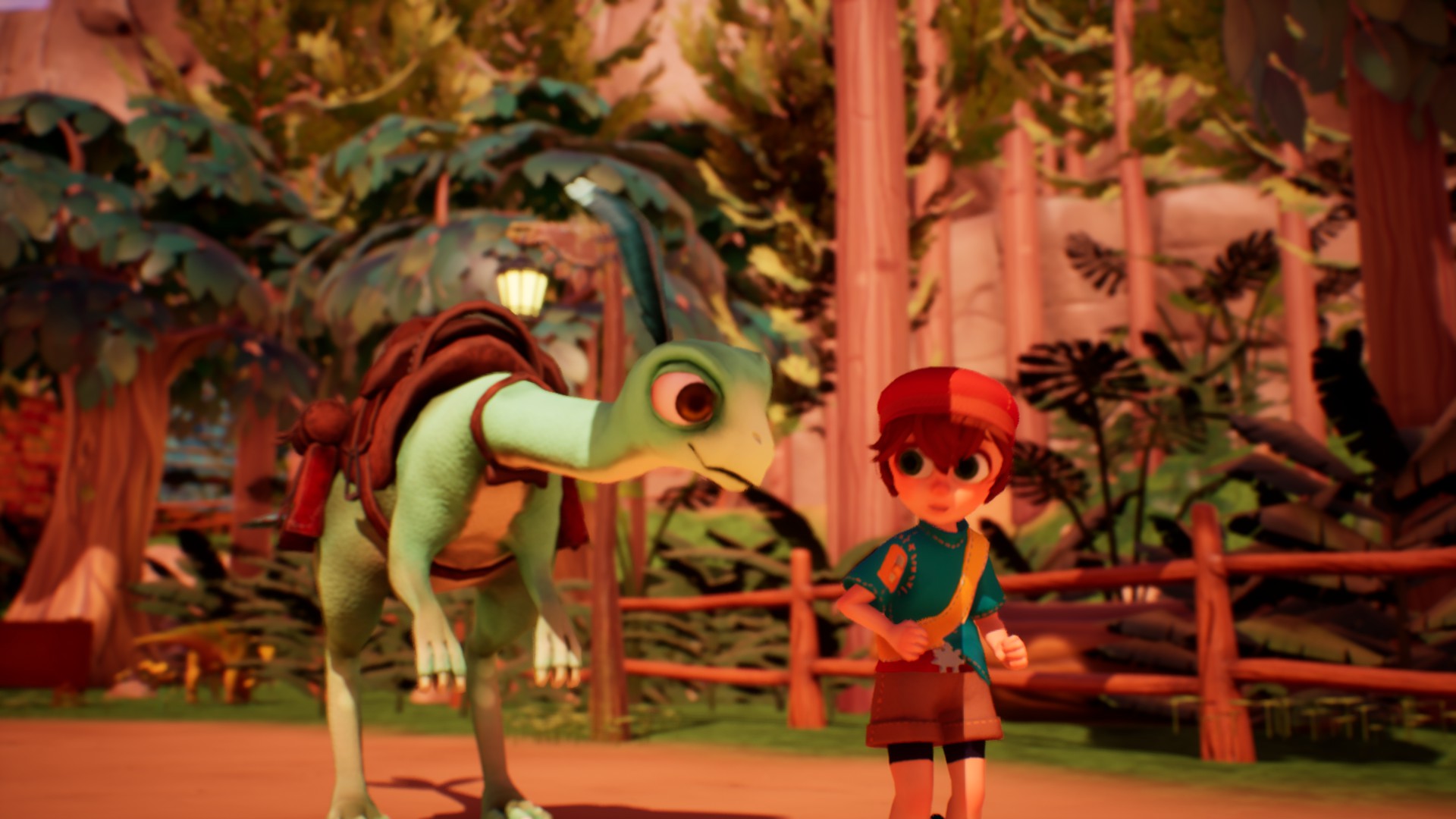 和恐龍一起暢遊冒險 RPG(圖片來源:遊戲實機畫面)