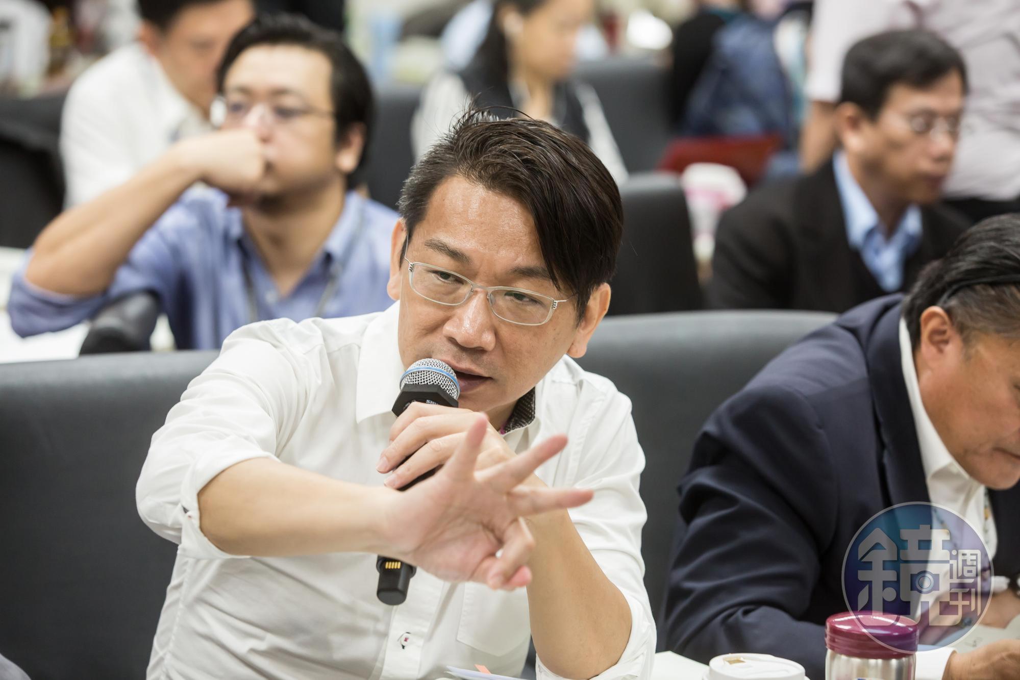 時代力量立委徐永明接任新任黨主席。