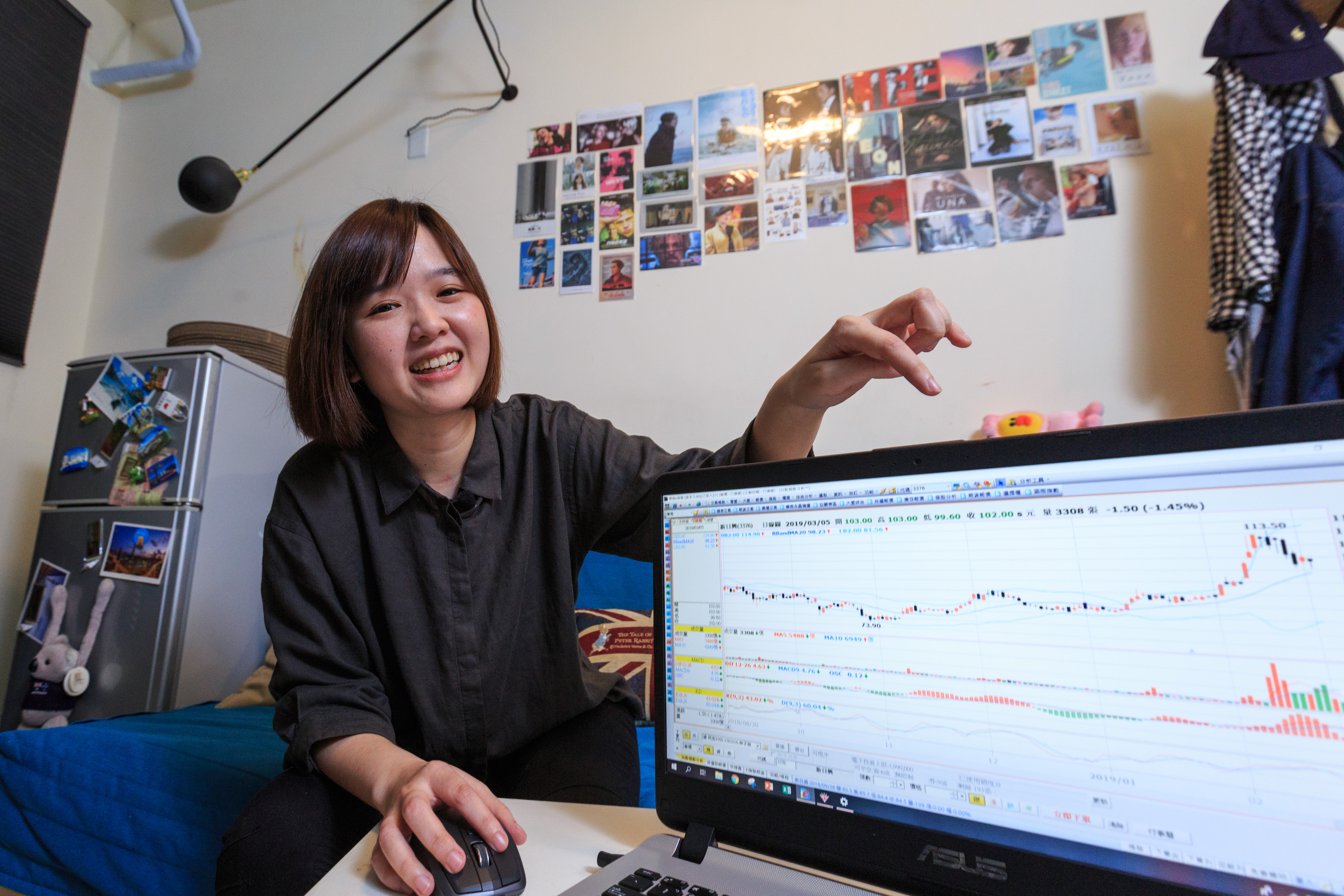 Nico觀察籌碼變化，搭配布林通道，短波段操作台股。