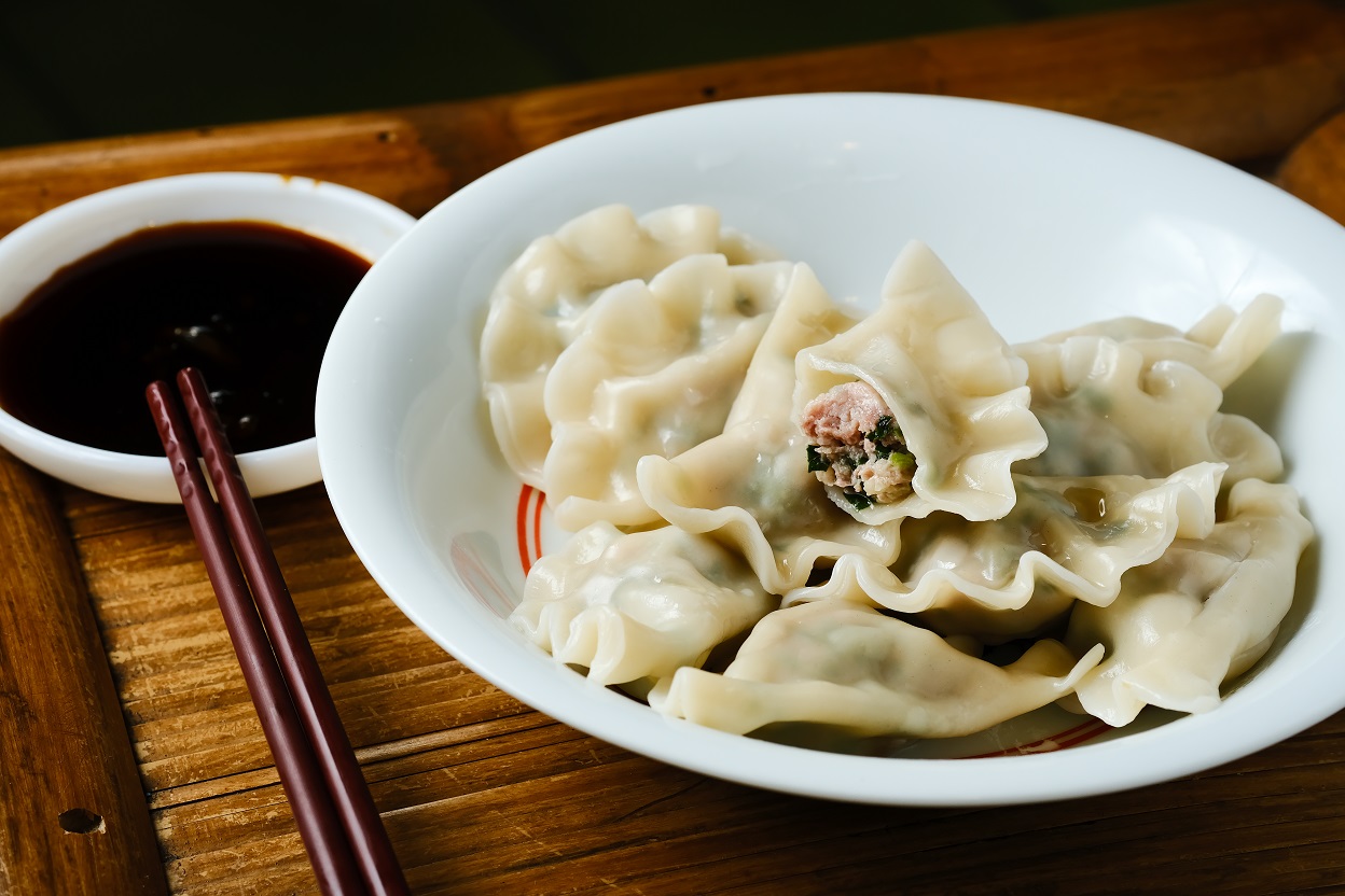 水餃是祺祺與夥伴共同完成的。