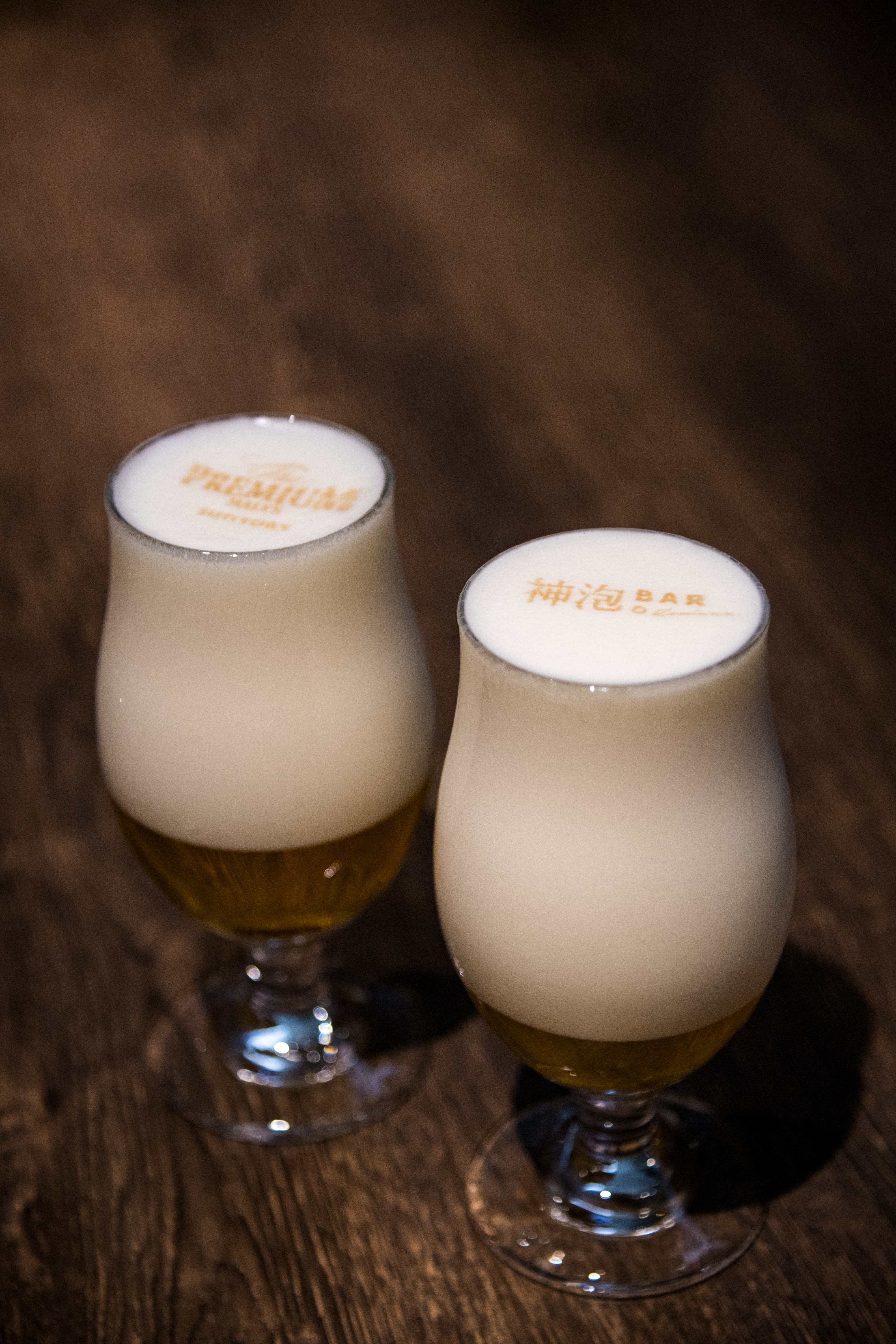 「神泡牛奶」全都是雪白啤酒泡沫，香氣更明顯。（580日圓／杯，約NT$166）