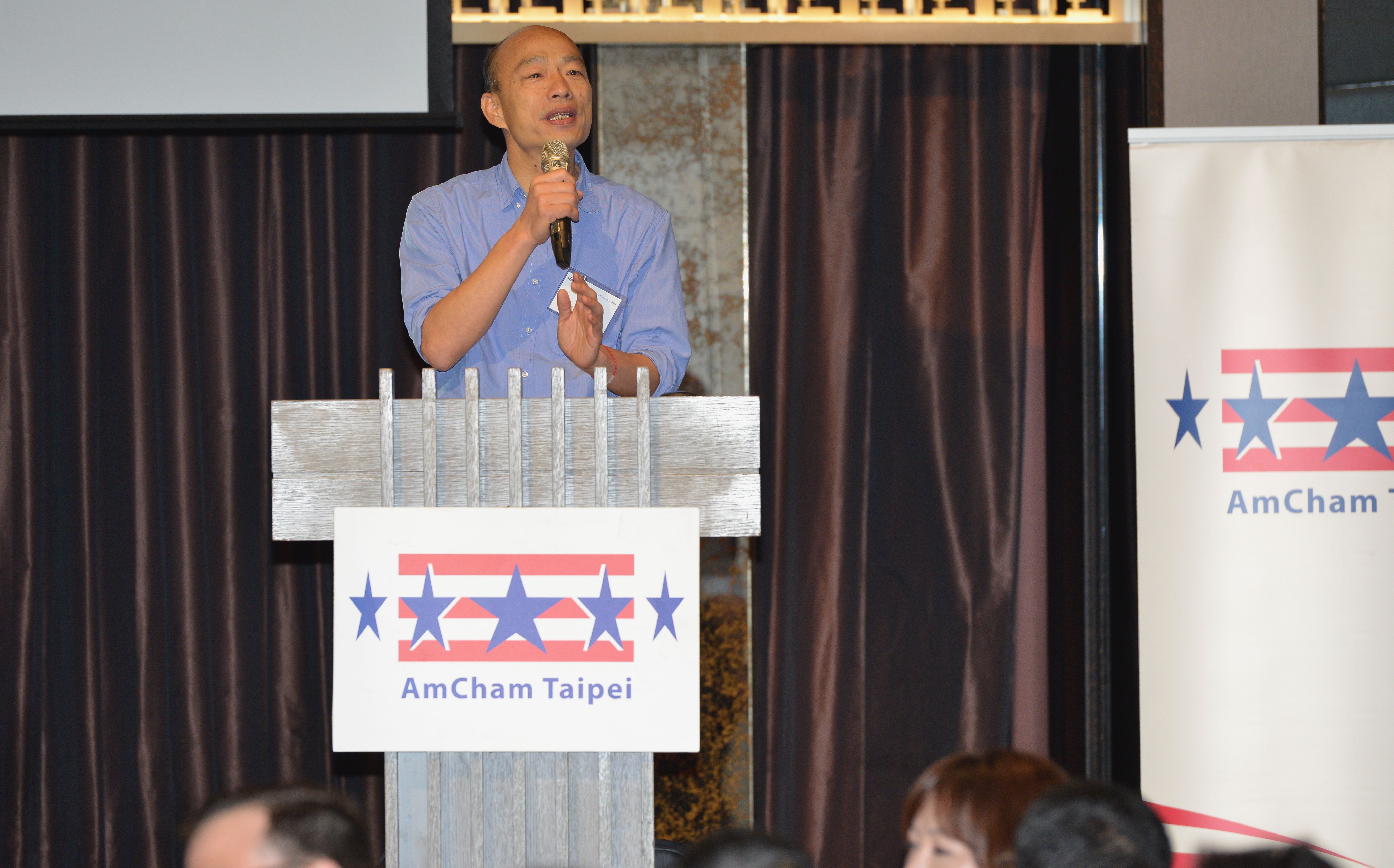 韓國瑜強調未來當選總統，只要在人民同意、安全無憂的2前提下，「核四必須要重啟」。