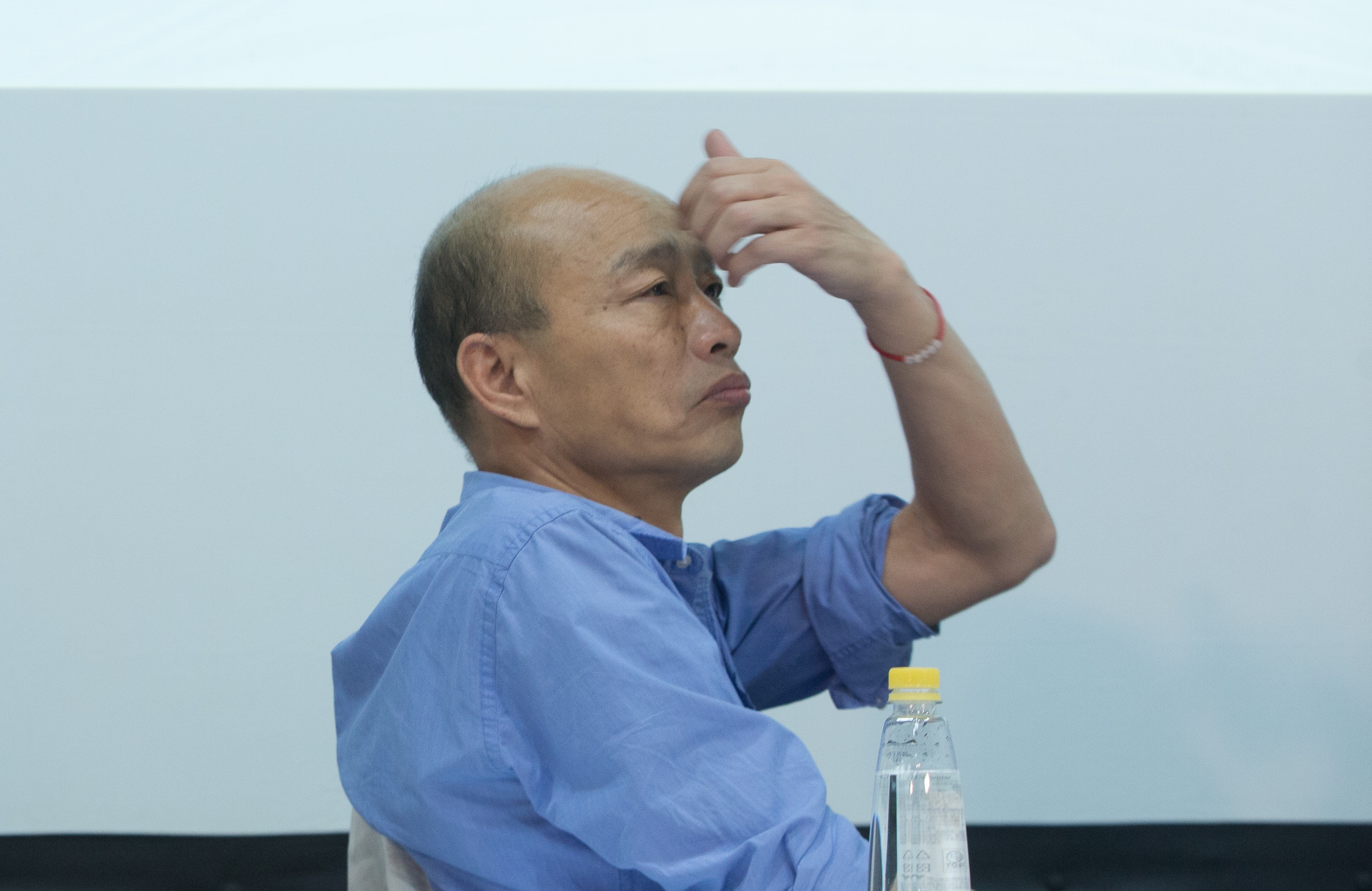 高雄市長韓國瑜昨自爆座車被裝追蹤器。