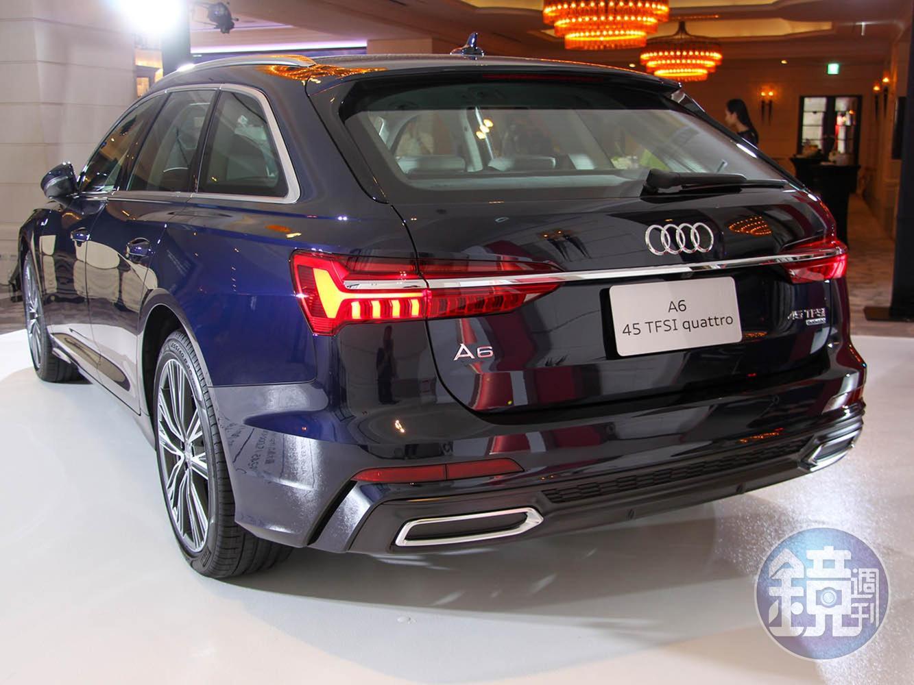 A6 Avant的身形討喜,也是Audi在旅行車型上大成功的功臣之一。