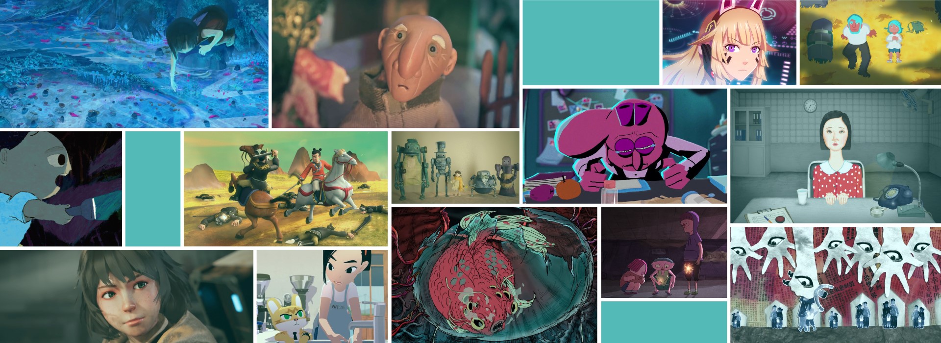 台灣原創動畫短片聯合映演計畫9月起將於台北起跑，挑選過去2年、在國內外影展受矚目的8部動畫短片。（彌賽亞創意提供）