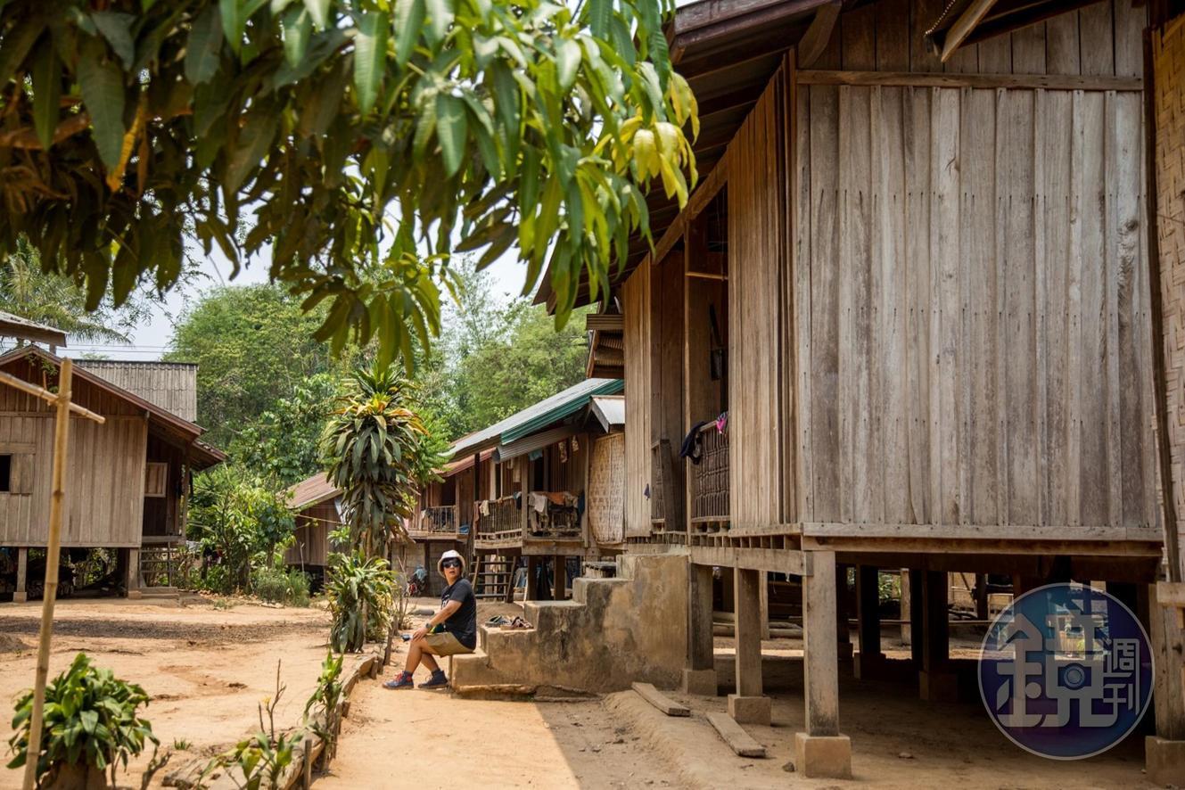 木造為主的kamu建築，多是高腳屋型。