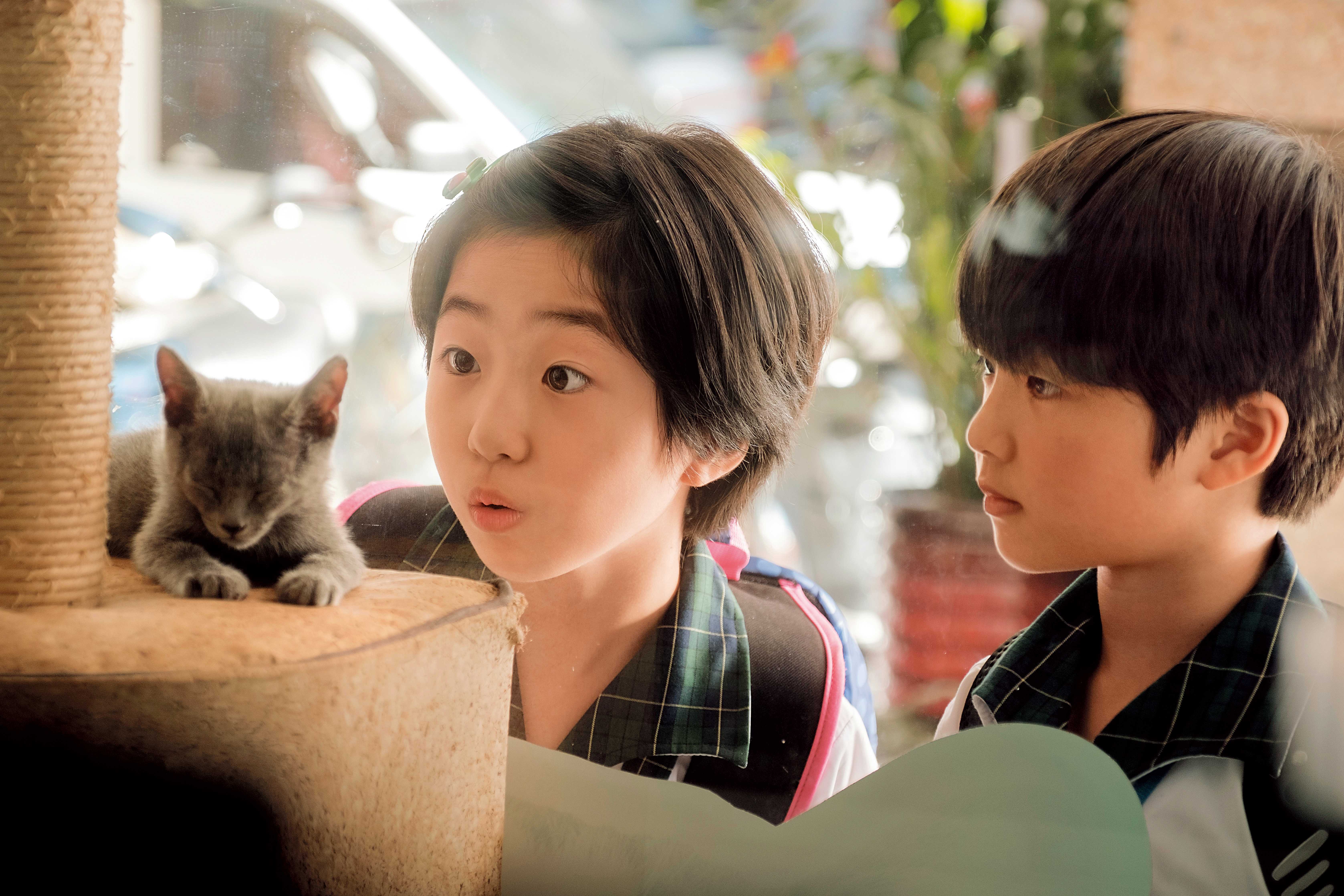 驚悚劇場的七部短片風格各異，有寓言式手法，也有個人風格強烈的。其中最打動人心的當屬《住戶公約第一條》，孩子們的世界沒有種族階級之分，大人們的嫌棄卻會讓幼小心靈受傷，兩位童星白小櫻（左）和白潤音表現惹人憐愛。