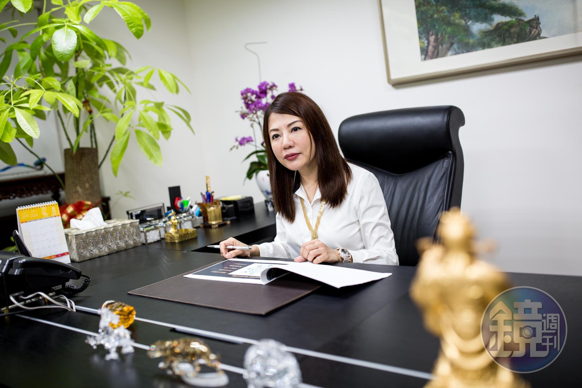 張雅琍積極帶領公司轉型，但想要轉虧為盈是一大挑戰。